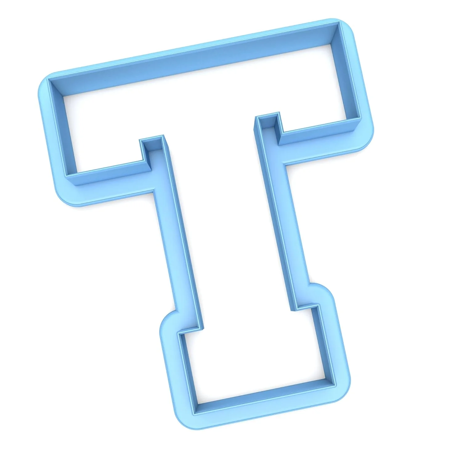 Versatile Sweet Prints Inc Varsity Letter T Cookie Cutter – Dishwasher Safe Medium 4 Carefully Designed