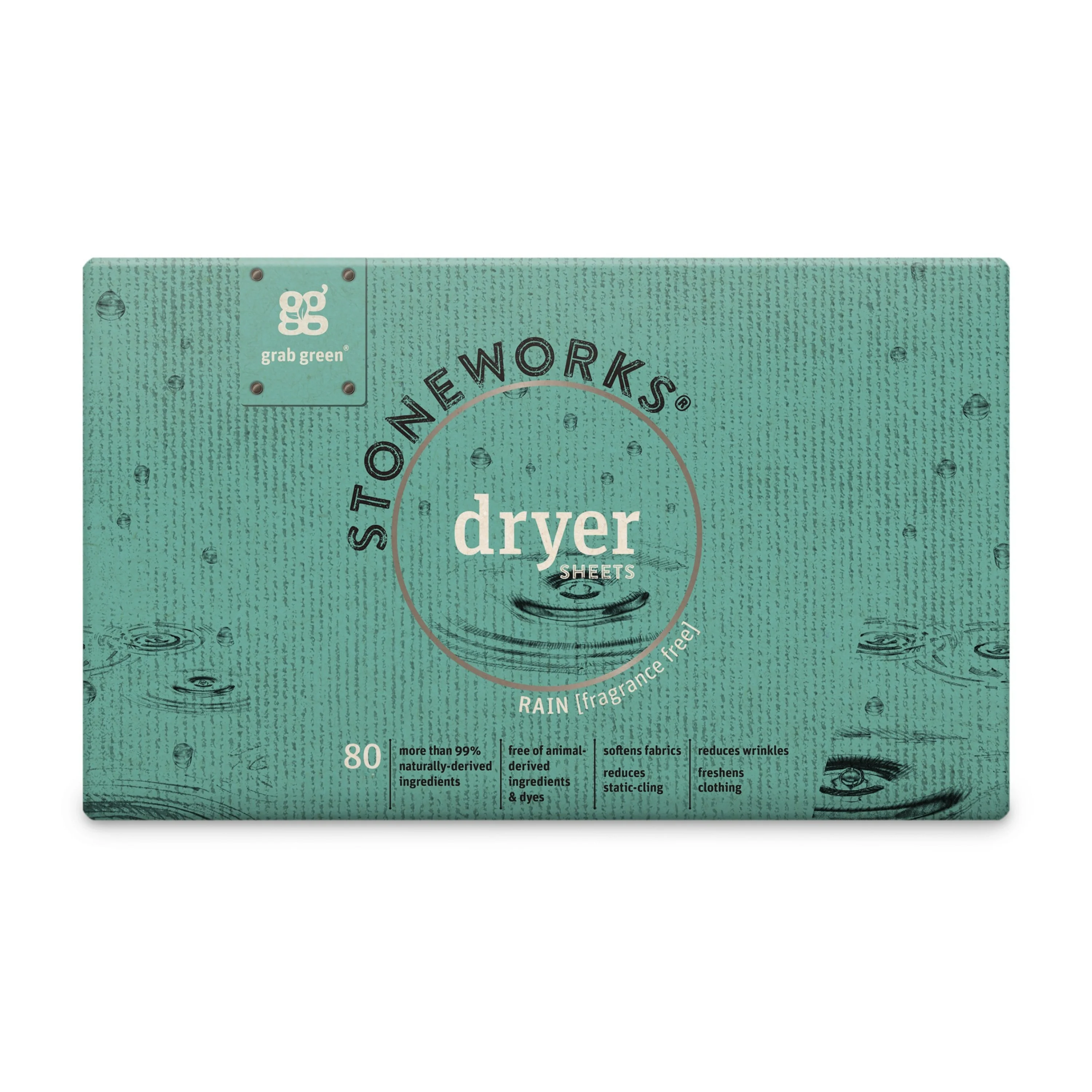 Exceptional grab green Stoneworks Dryer Sheets – Rain Reliable