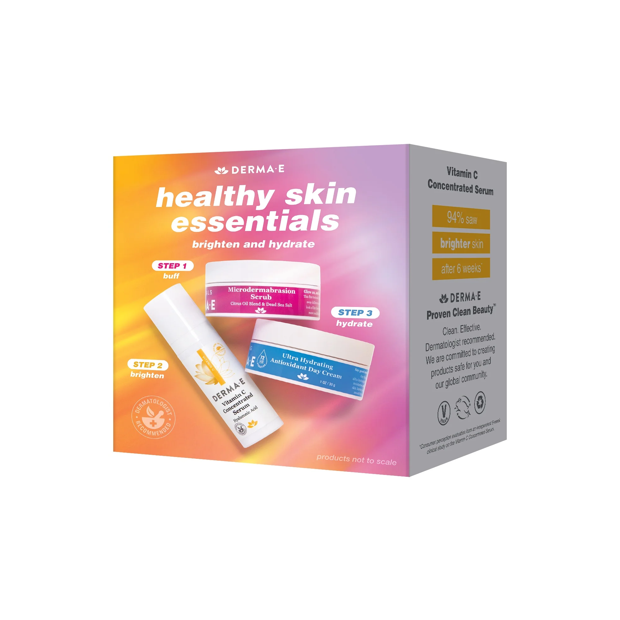 Solid Derma E Healthy Skin Essentials Kit Modern