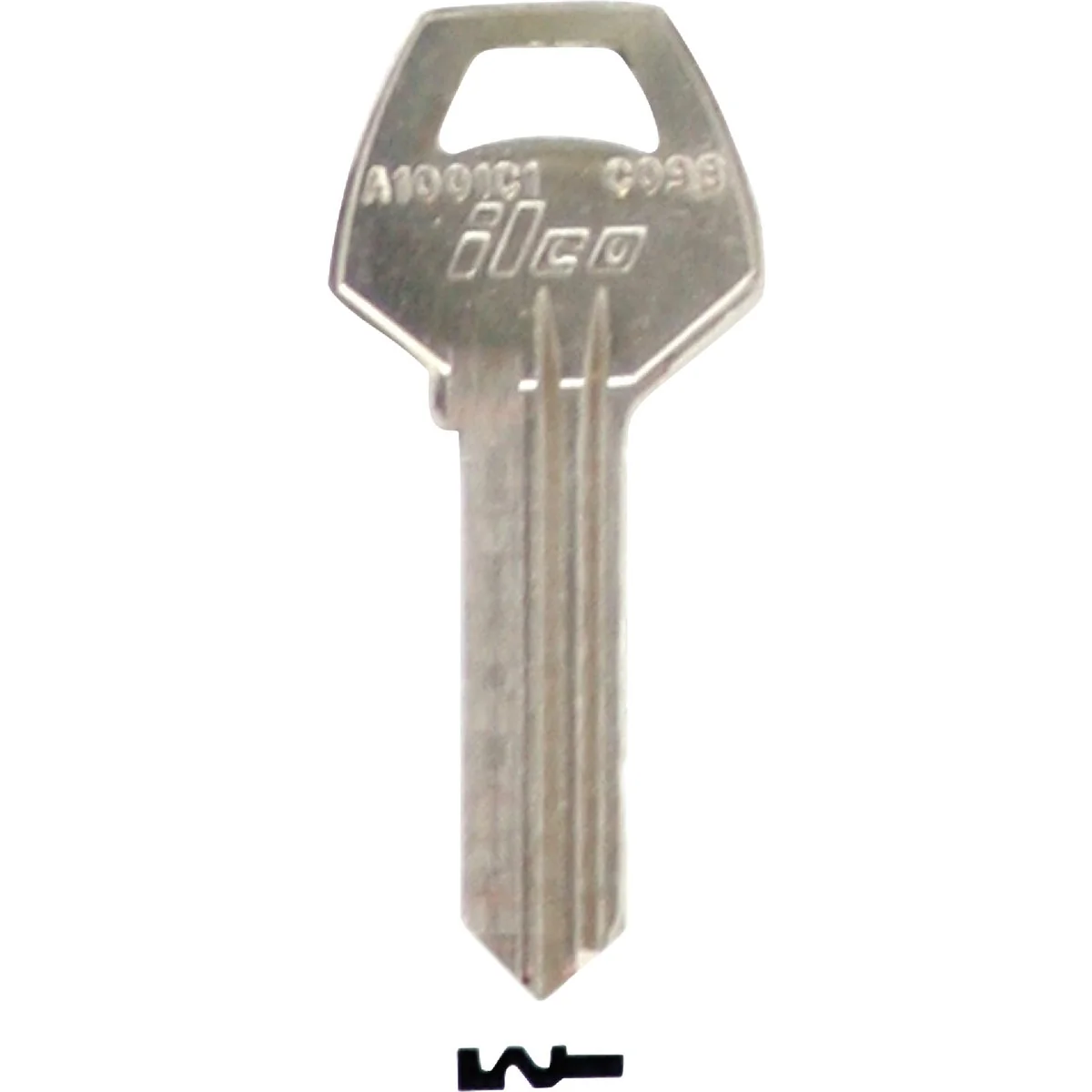 User-Friendly ILCO Corbin Nickel Plated House Key CO98 10-Pack Minimalist