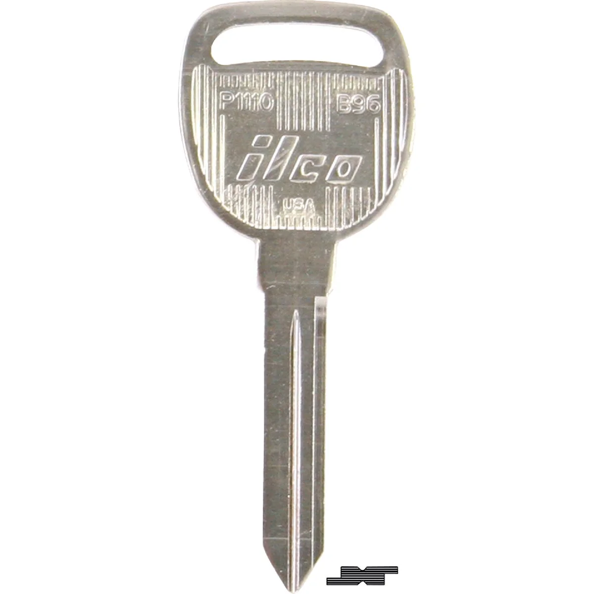 Genuine ILCO GM Nickel Plated Automotive Key B96 10-Pack Crafted