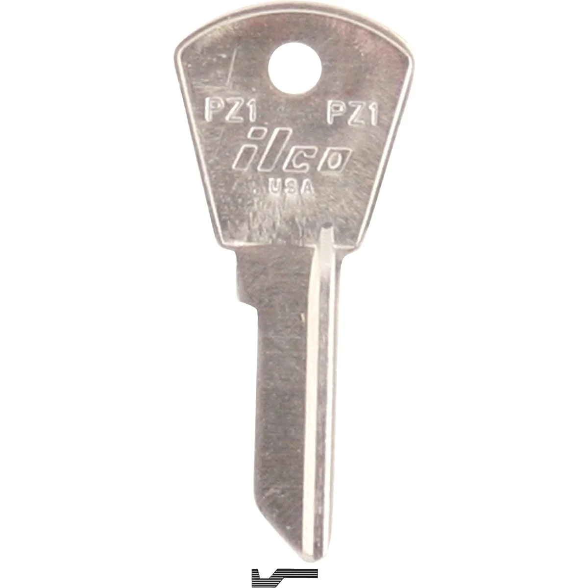 Fashionable ILCO Papaiz Nickel Plated File Cabinet Key PZ1 10-Pack Advanced