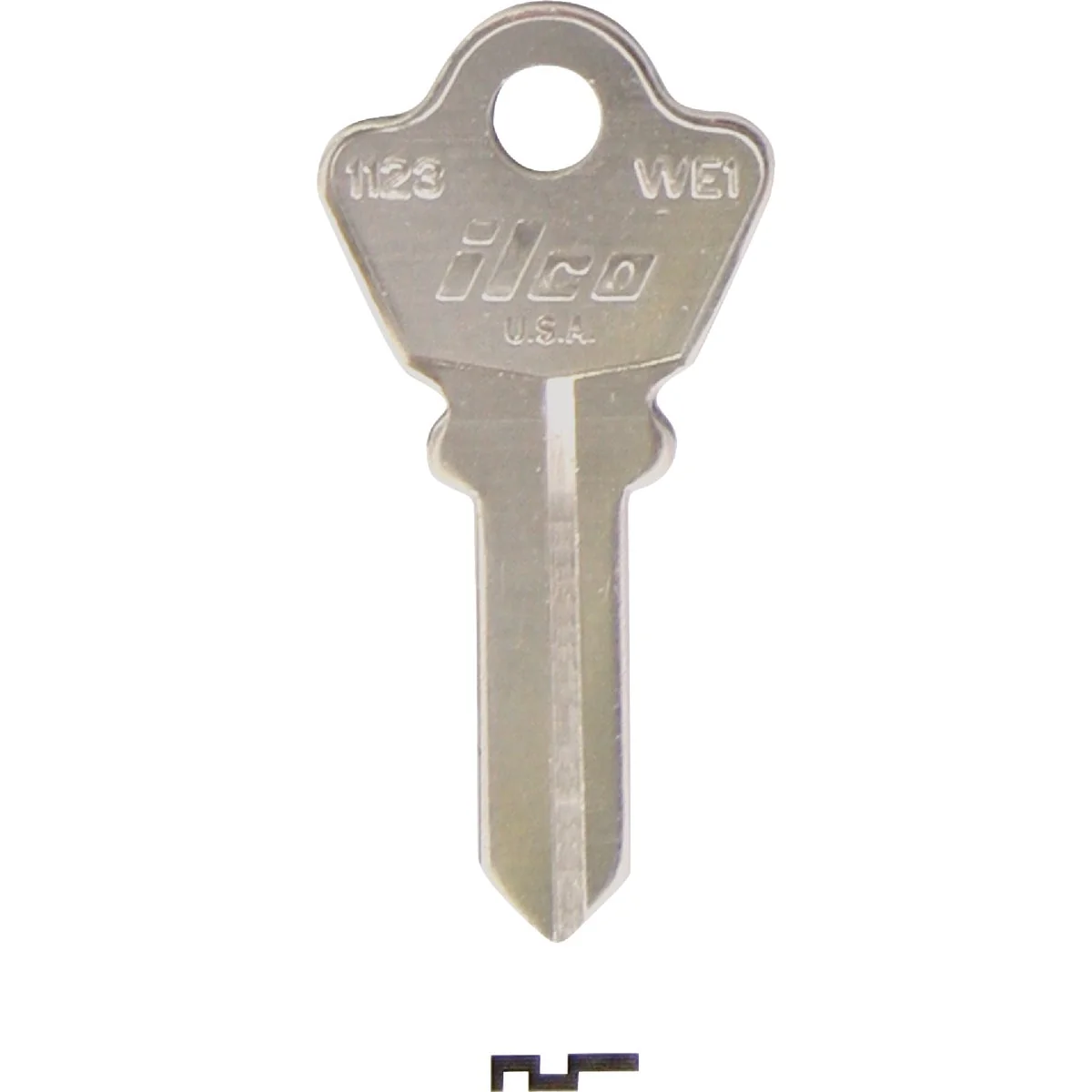 Consistent ILCO Welch Nickel Plated Cam Lock Key 10-Pack Breathable