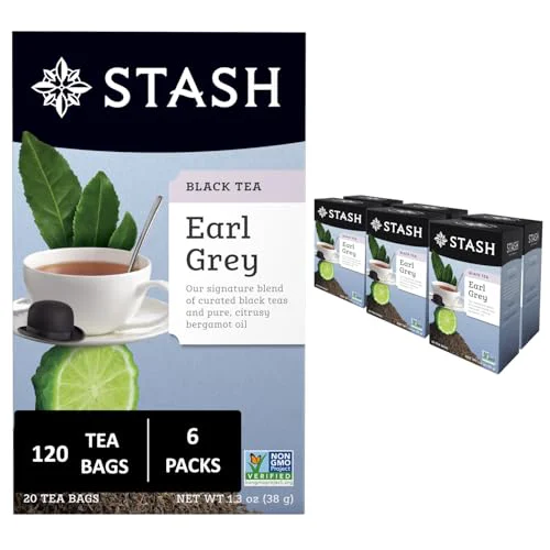 Safe Earl Grey Black Tea 120 Count Prestigious