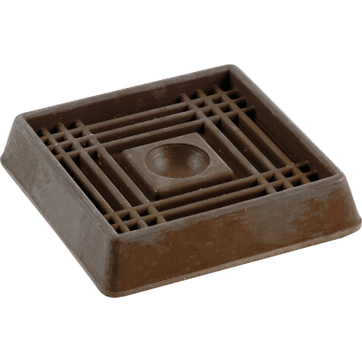 Classic Do it 2 In. Inner Dimension Square Rubber Furniture Cup 4 Count Enhanced