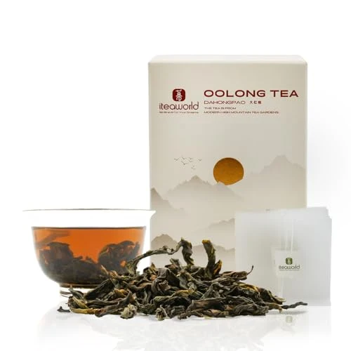 Authentic Da Hong Pao Oolong Loose Leaf Tea 3.5 Ounce Long-Lasting