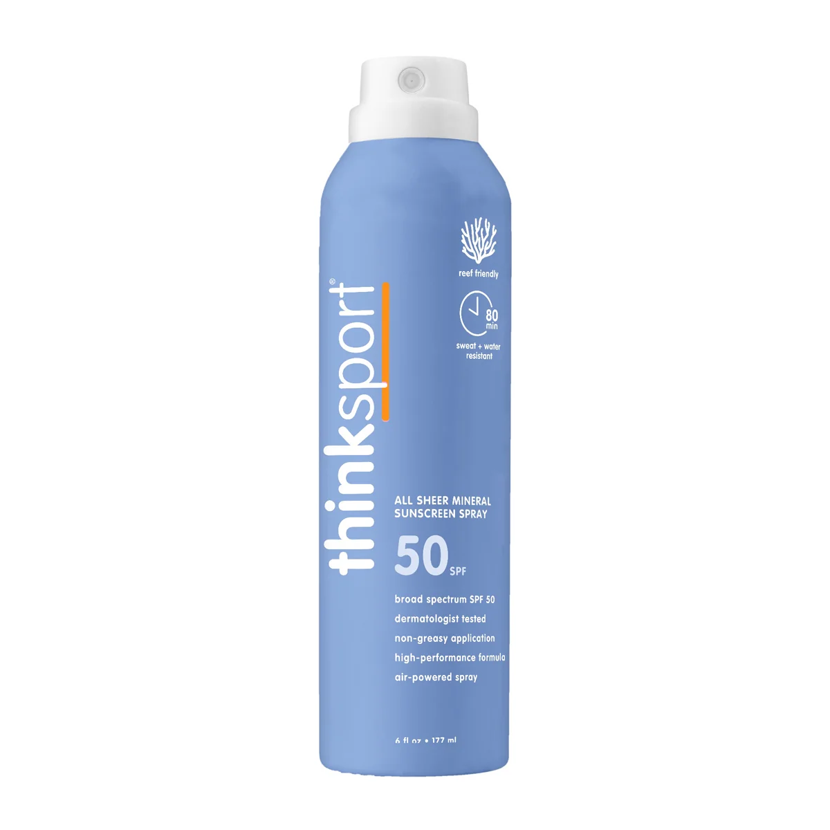 Pure thinksun thinksport SPF 50 All Sheer Mineral Sunscreen Spray Prestigious