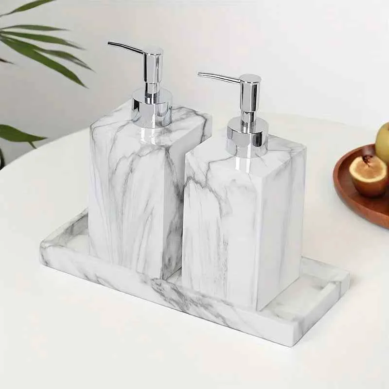 Prestigious Hotel Bathroom Hand Sanitizer Refillable Bottle Simple and High-end Press Bottle Lotion Bottle Shampoo Shower Gel Empty BottleSPECIFICATIONS World-Class