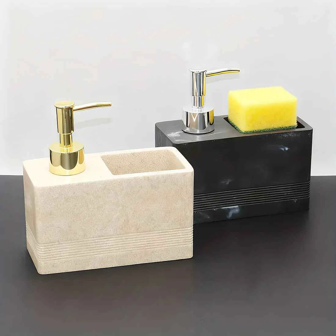 Effective Kitchen Multi-Functional Cleaner Soap Dispenser Manual Press Pump for Dish Soap and Sponge Storage Dish Soap Dispenser Dish Soap Dispenser with SpongeSPECIFICATIONS Original
