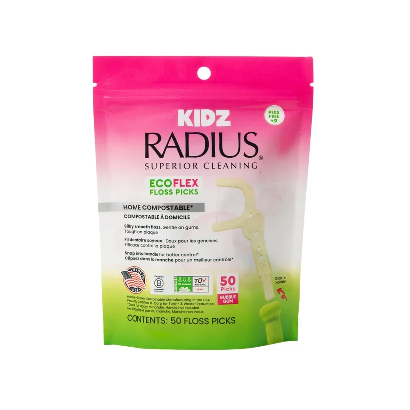 Crafted Radius Kids EcoFlex™ Floss Pick Refill Bag Flexible