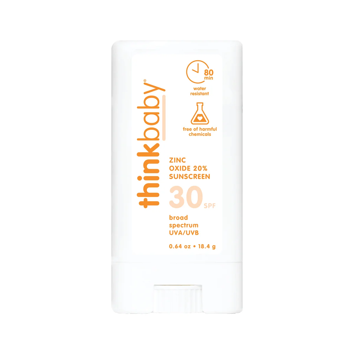 Verified thinksun thinkbaby Face Body Sunscreen Stick SPF 30 Specialty