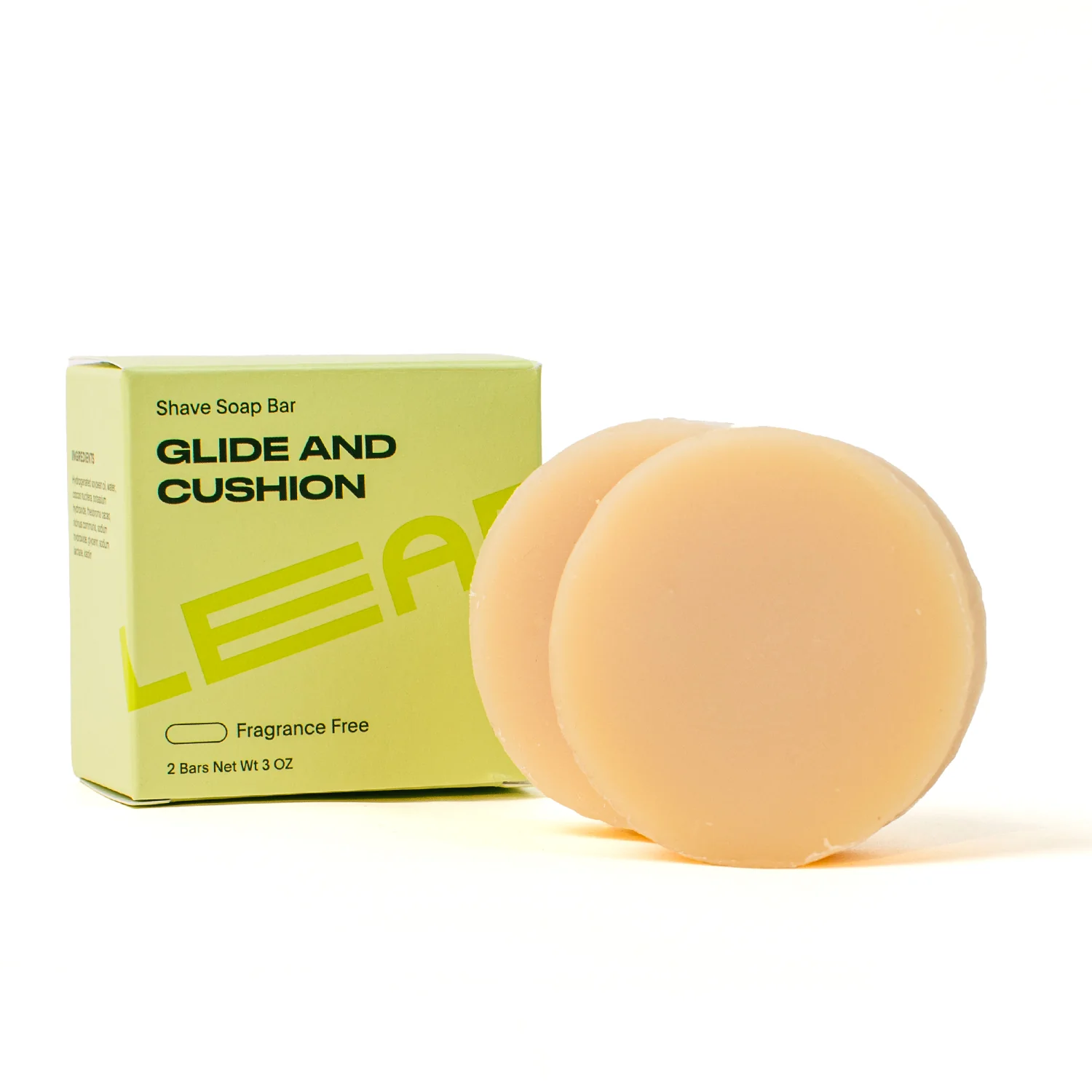 Minimalist Leaf Shave Shave Soap Soft