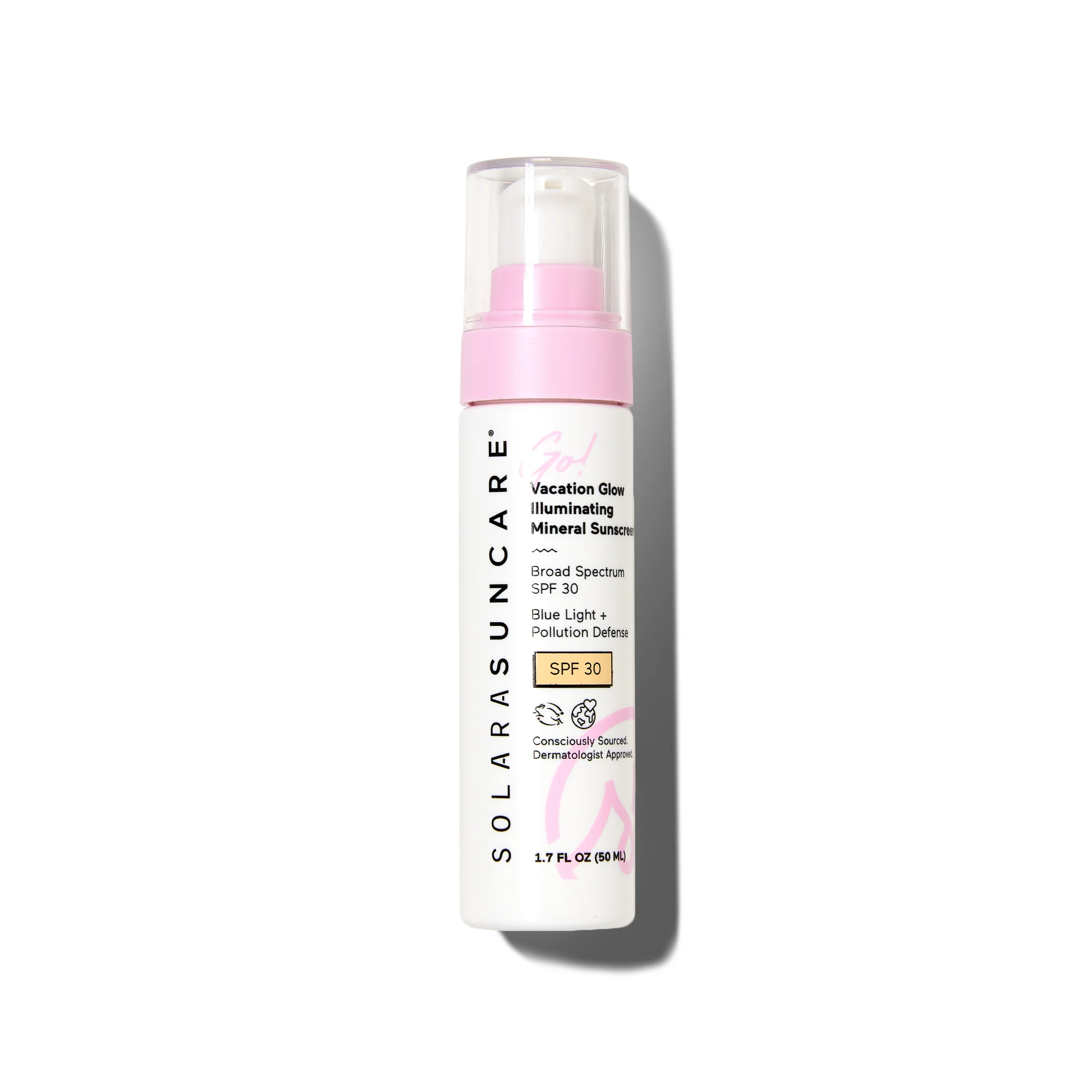 Versatile Solara Suncare Vacation Glow Illuminating Daily Moisturizer SPF 30 Next-Generation
