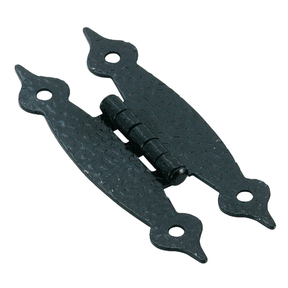 Versatile Amerock Colonial 3-1 2 In. Black Flush H-Type Hinge 2-Pack Clean