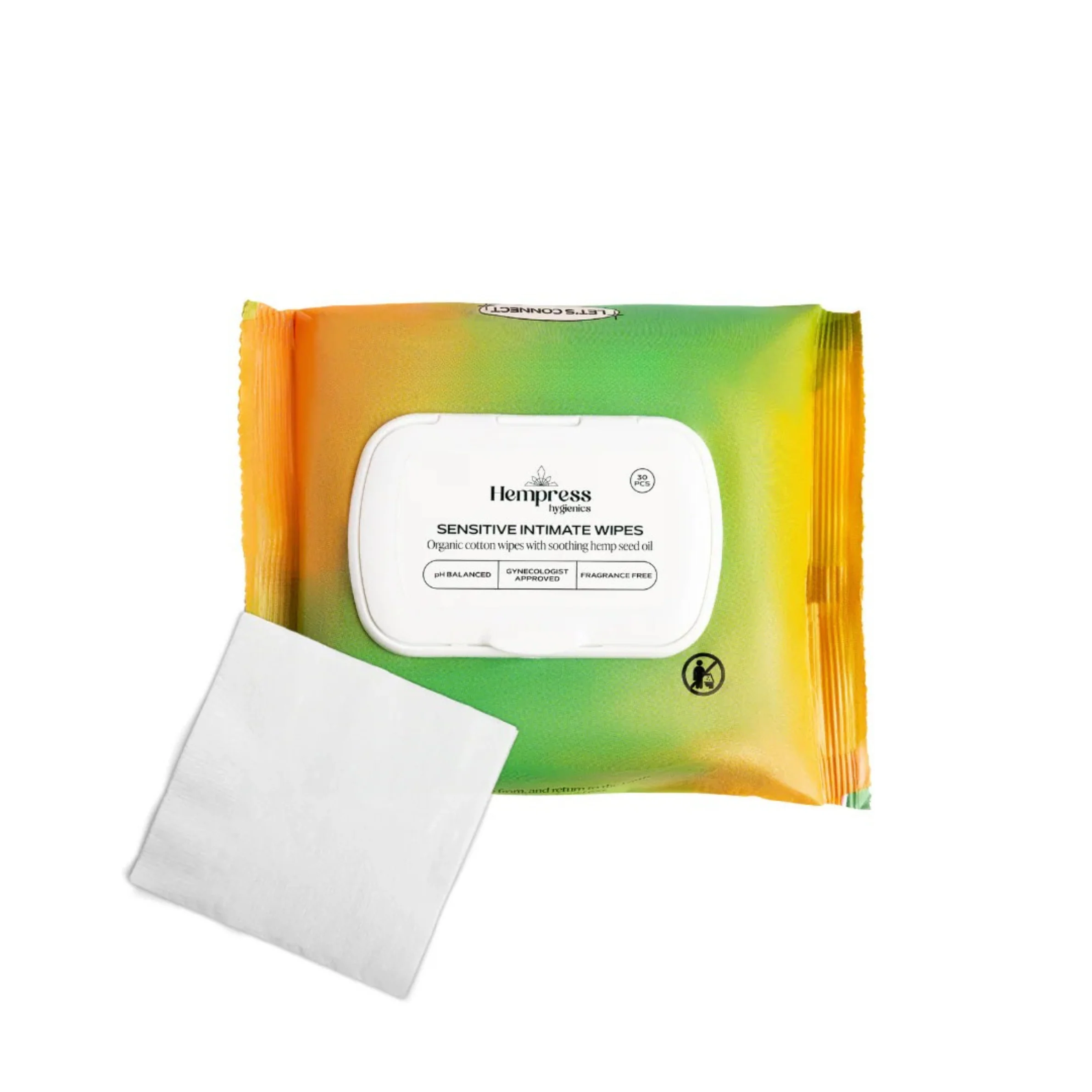 Exceptional Hempress Hygienics Sensitive Intimate Wipes Authentic