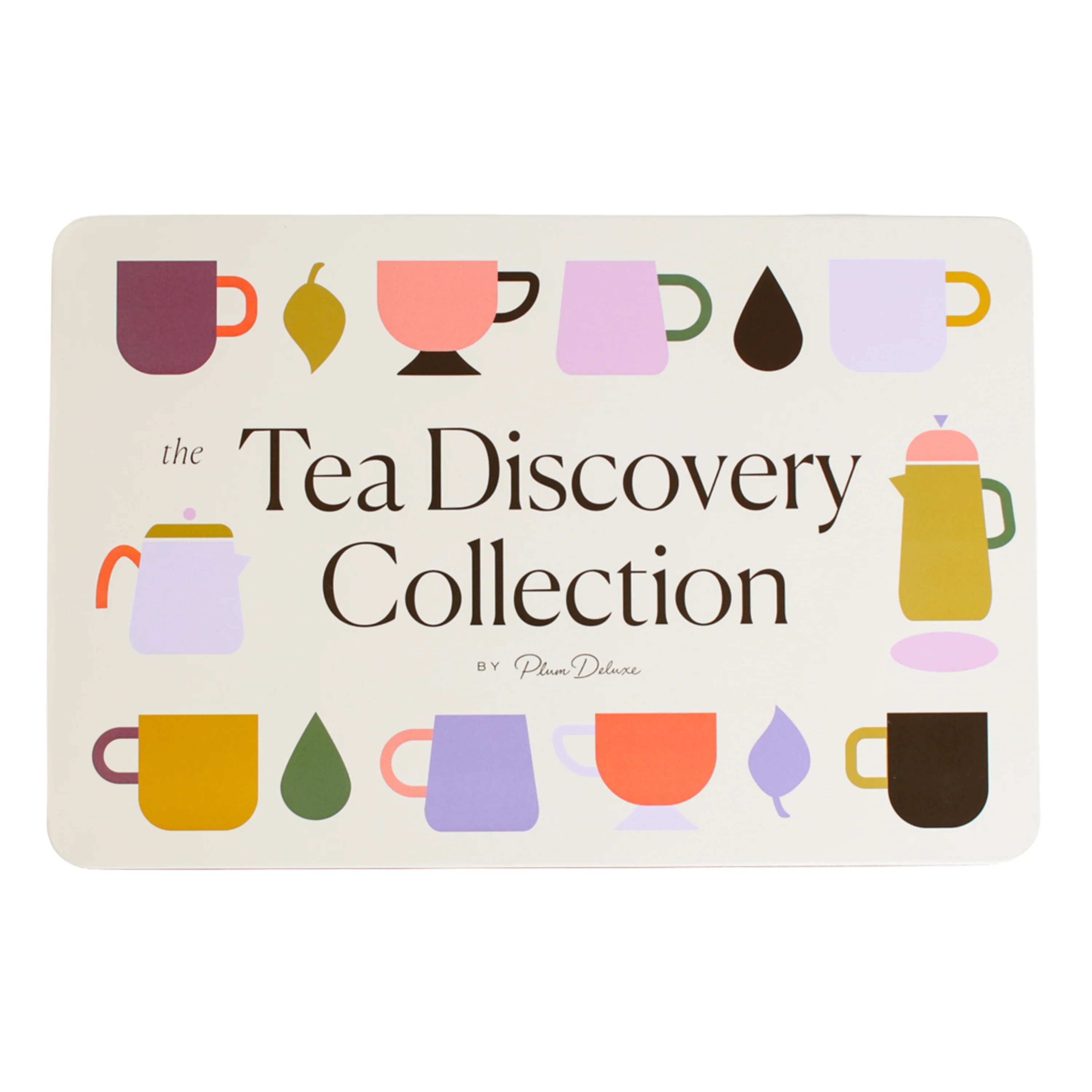 Minimalist Plum Deluxe Tea Gift Tin – Tea Discovery Official