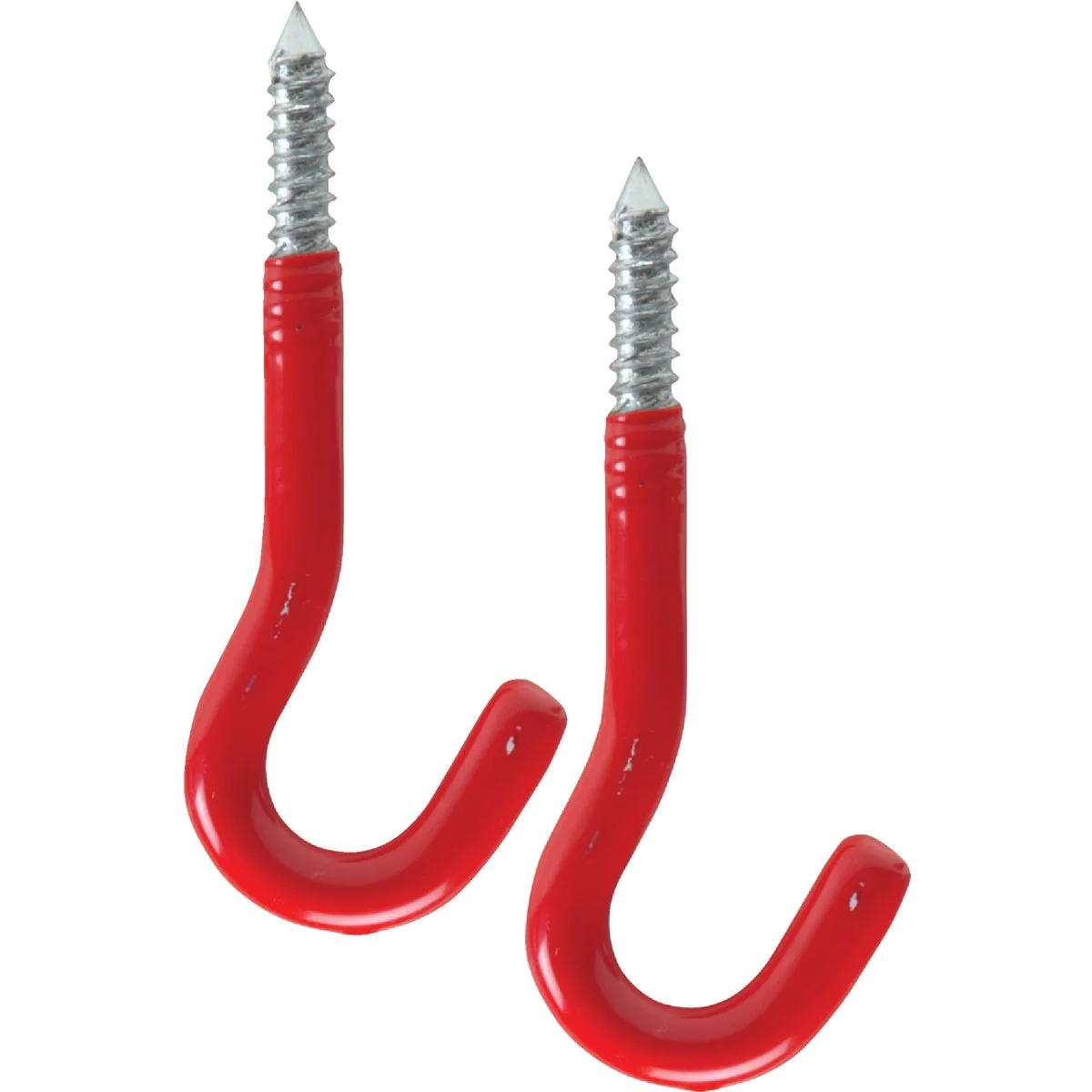 Natural 1.5 In. x 3.8 In. Screw-In Plant Hook 2-Pack Advanced