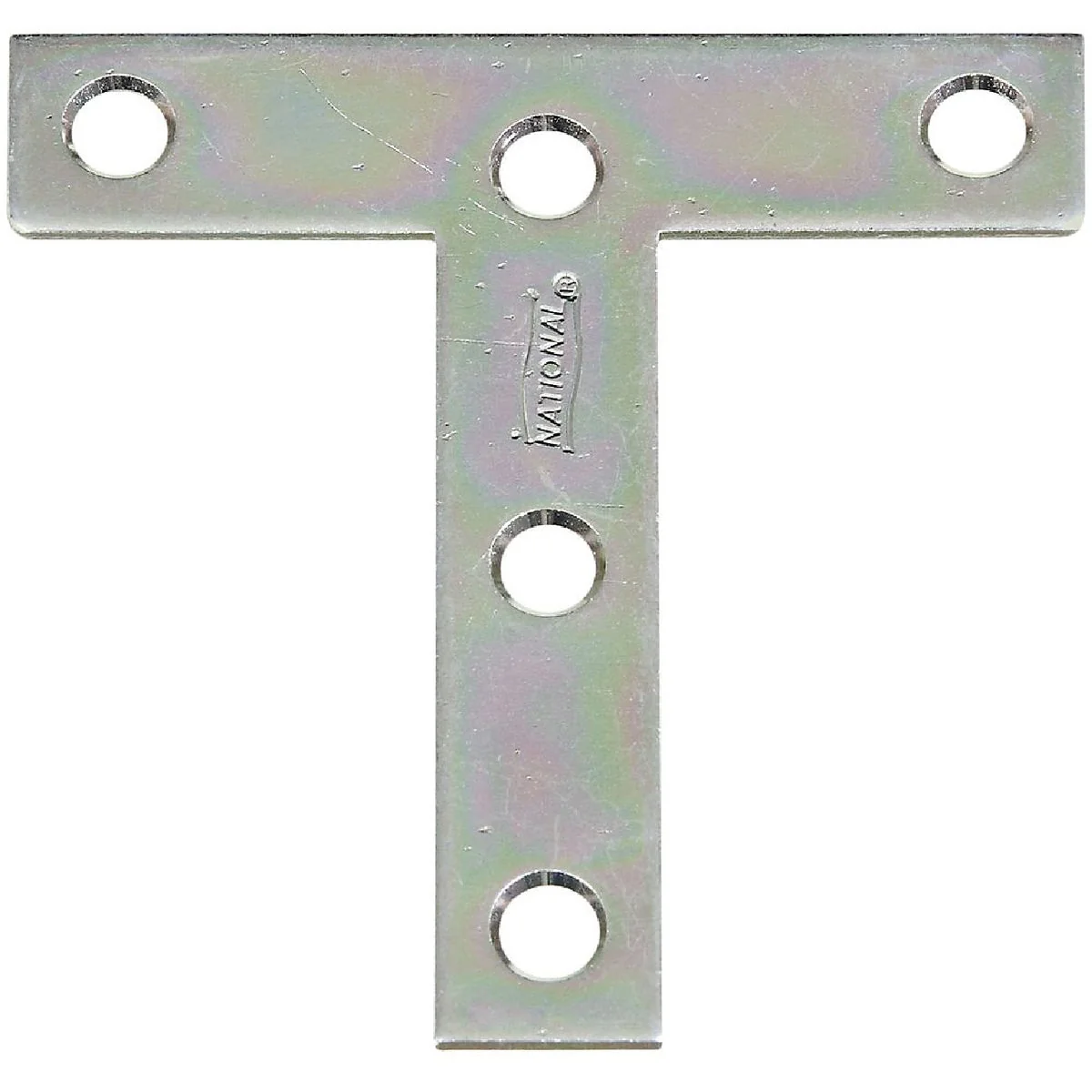 Comfortable National 3 x 3 Zinc T-Plate 2-Pack Effective
