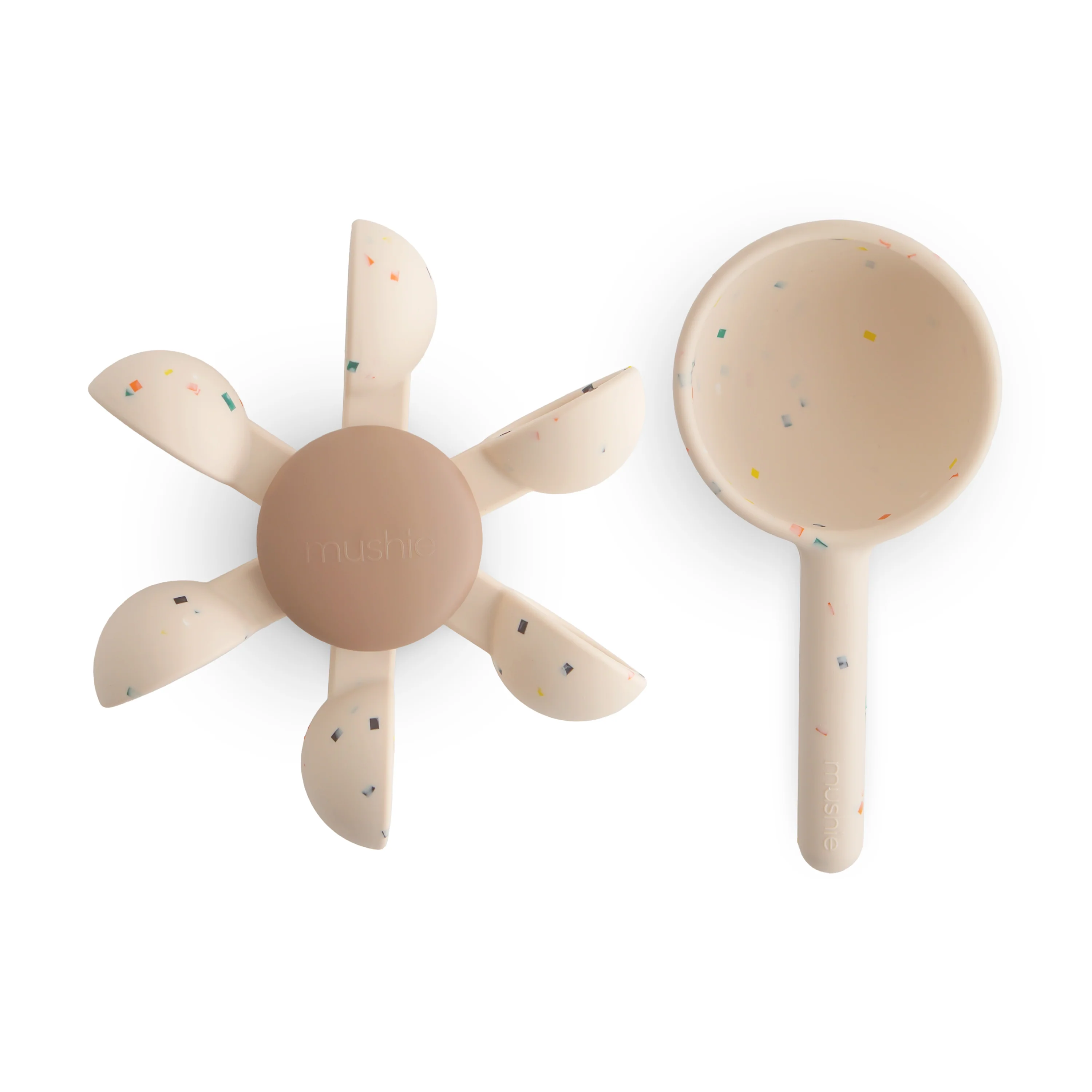 Recyclable mushie Water Wheel Bath Toy – Interactive BPA- Solid