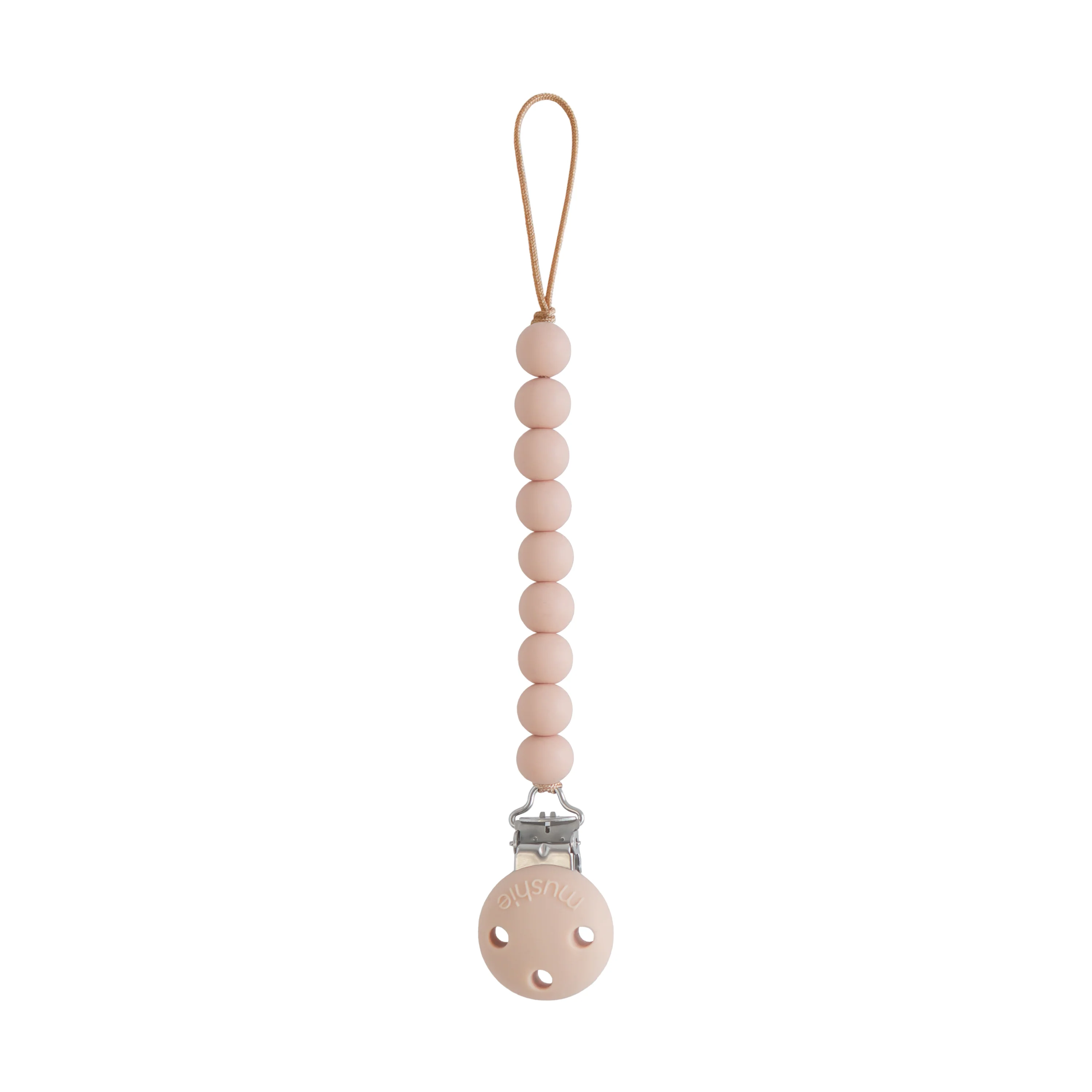 Luxury mushie Silicone Pacifier Clip Hera Modern
