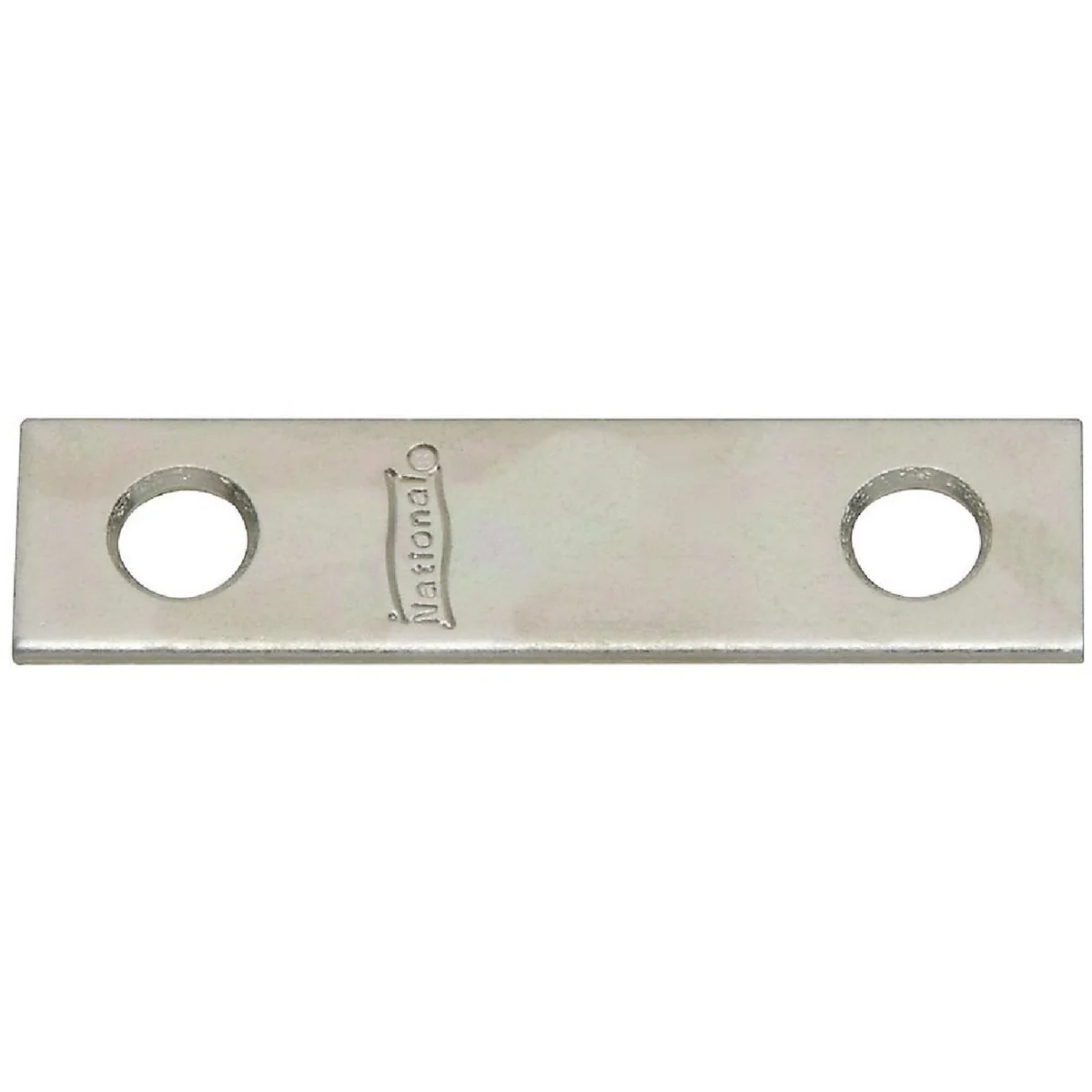 Minimalist National Catalog 118 2 In. x 1 2 In. Zinc Steel Mending Brace 4-Count Selected