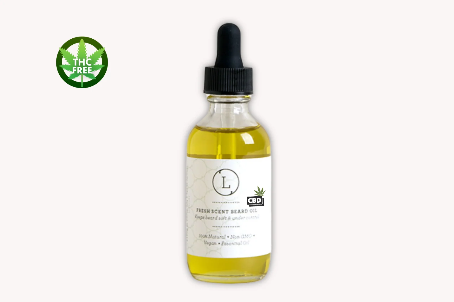 Verified Natural CBD Beard Oil – THC- Men's Grooming Secure