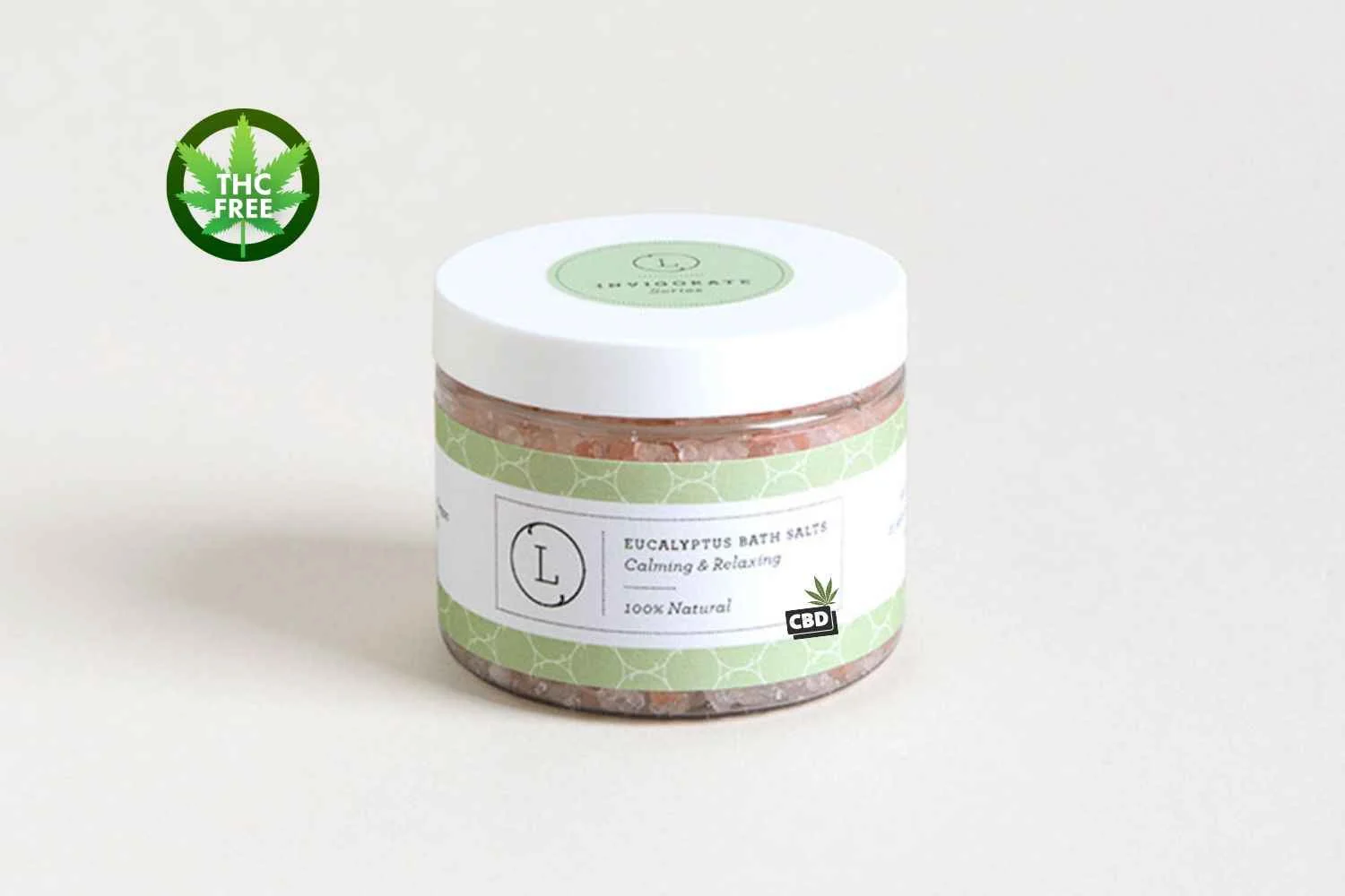 Reusable CBD Eucalyptus Bath Salts – Epsom Dead Sea Himalayan Soak Breathable