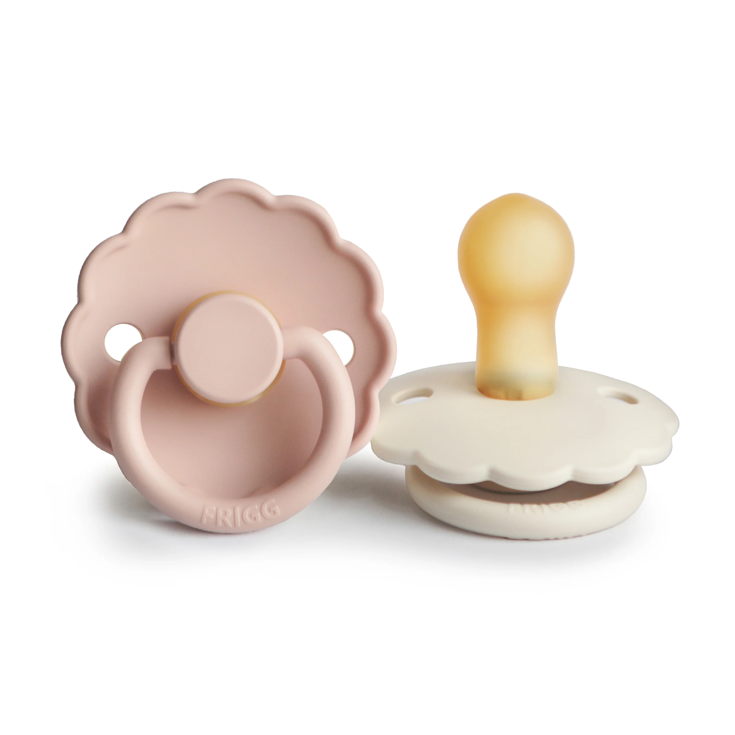 Enhanced mushie FRIGG Natural Rubber Pacifier – BPA- Baby Safe Responsible