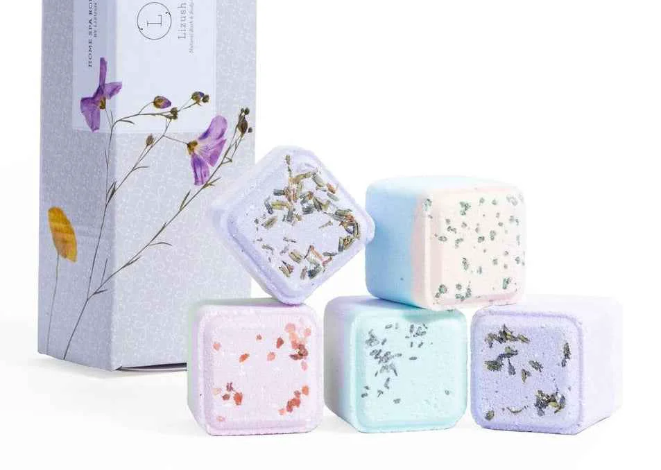 Smart Mixed Scent Shower Steamers Gift Set – 5 Natural Fizzies Optimized