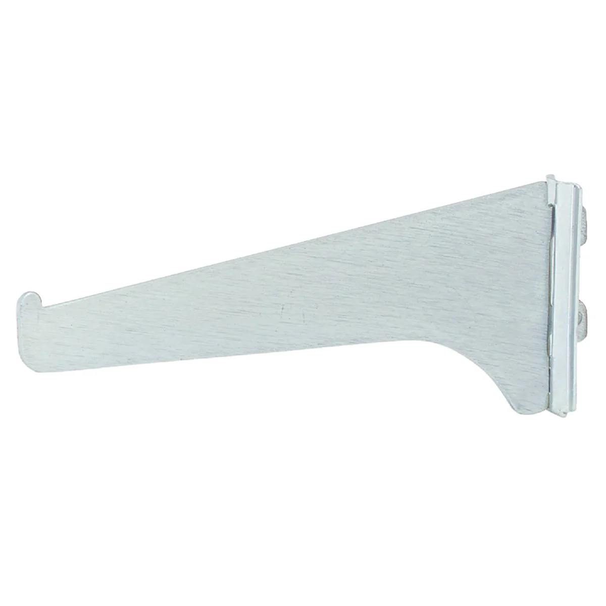 Pure Knape Vogt 180 Series 6 In. Anochrome Steel Regular-Duty Single-Slot Shelf Bracket Smart
