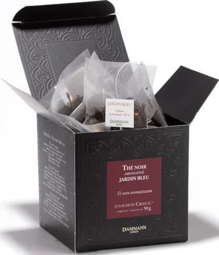 Environmentally Friendly Sachets Jardin Bleu Tea Bags 25 Count Natural