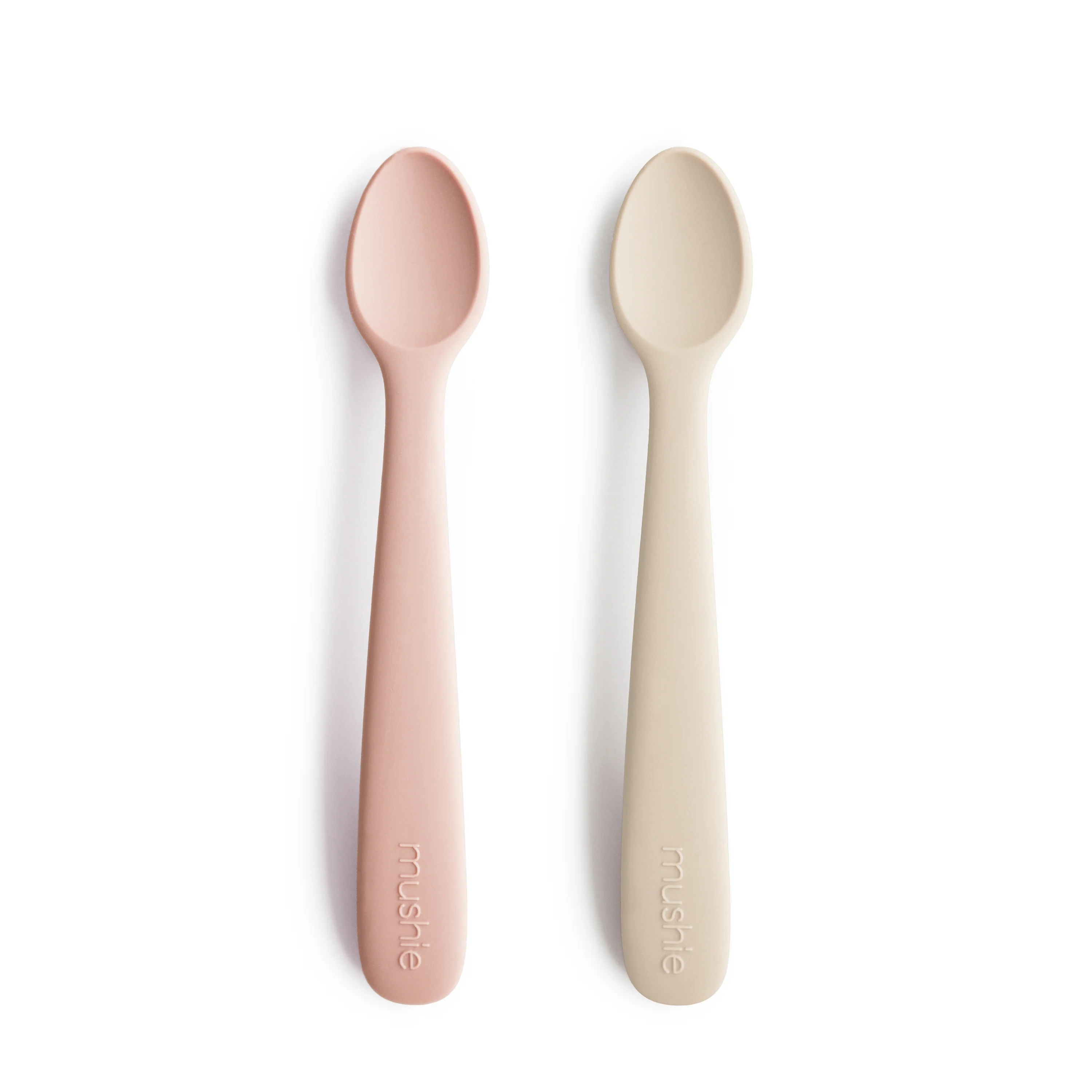 Fine Crafted mushie Silicone Feeding Spoons – Safe non-toxic BPA- Food-Grade Green