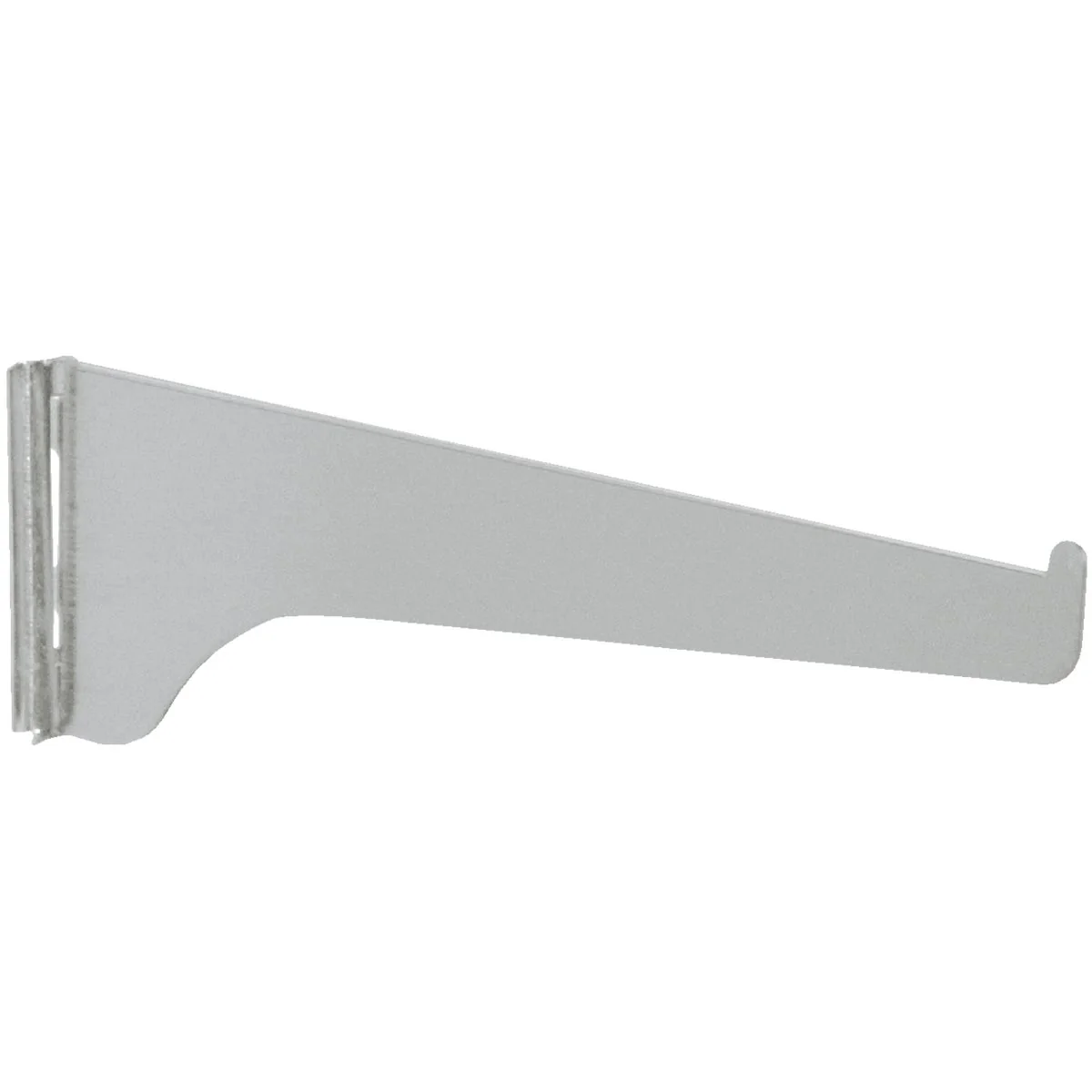 Efficient Knape Vogt 180 Series 16 In. Anochrome Steel Regular-Duty Single-Slot Shelf Bracket Durable