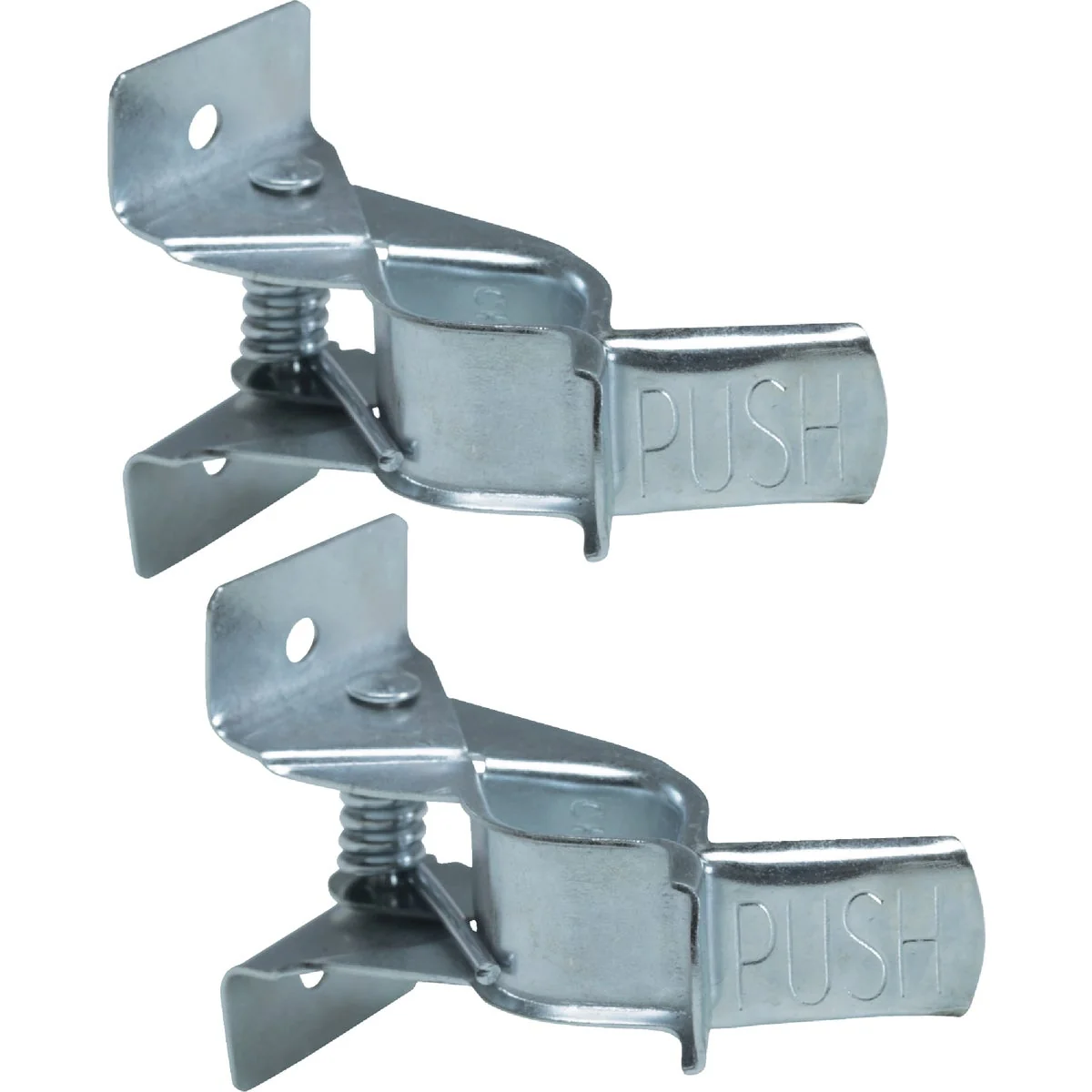 Original Design Rust-Resistant Zinc Spring Clip Hook 2-Pack Certified