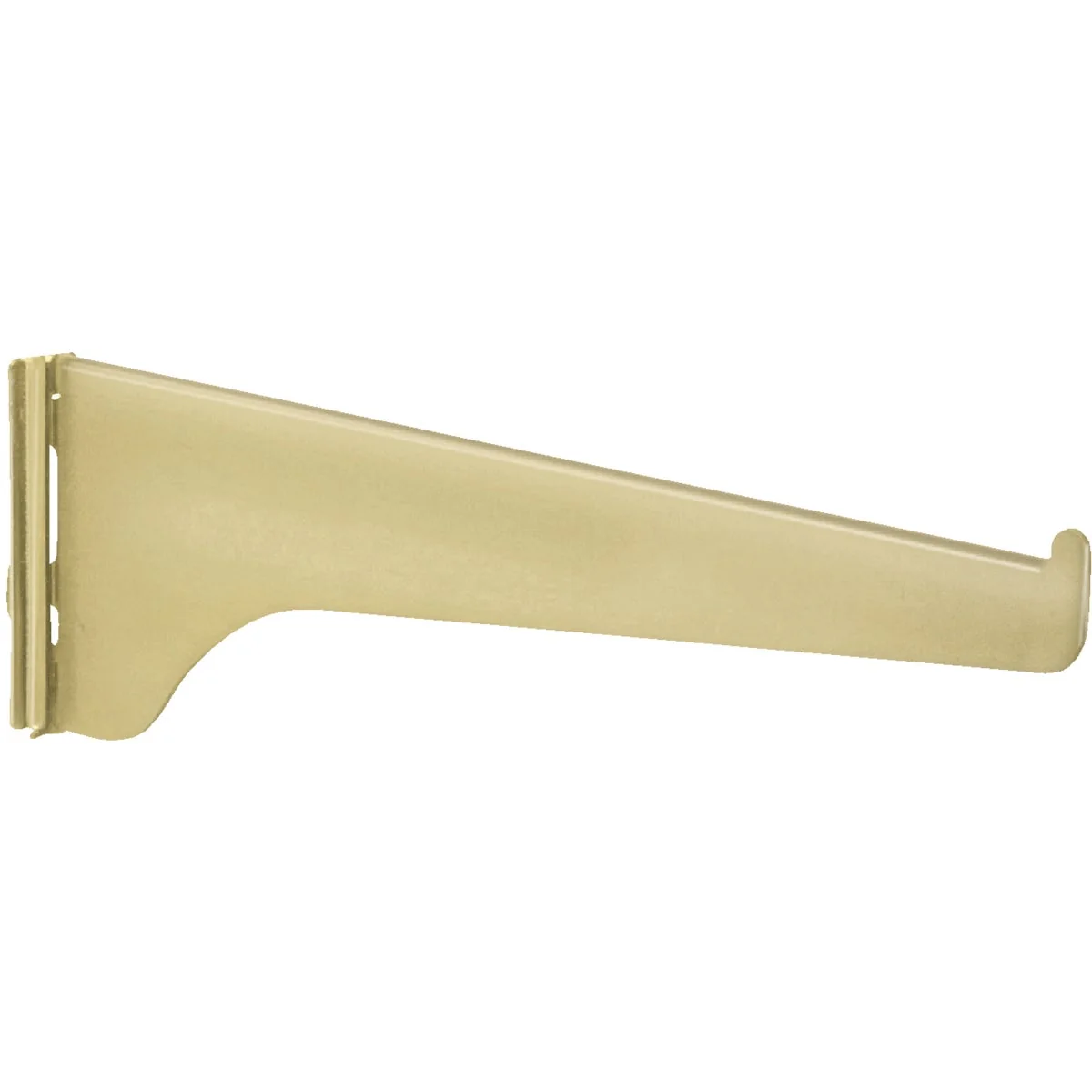 Responsible Knape Vogt 180 Series 10 In. Brass Steel Regular-Duty Single-Slot Shelf Bracket Prestigious