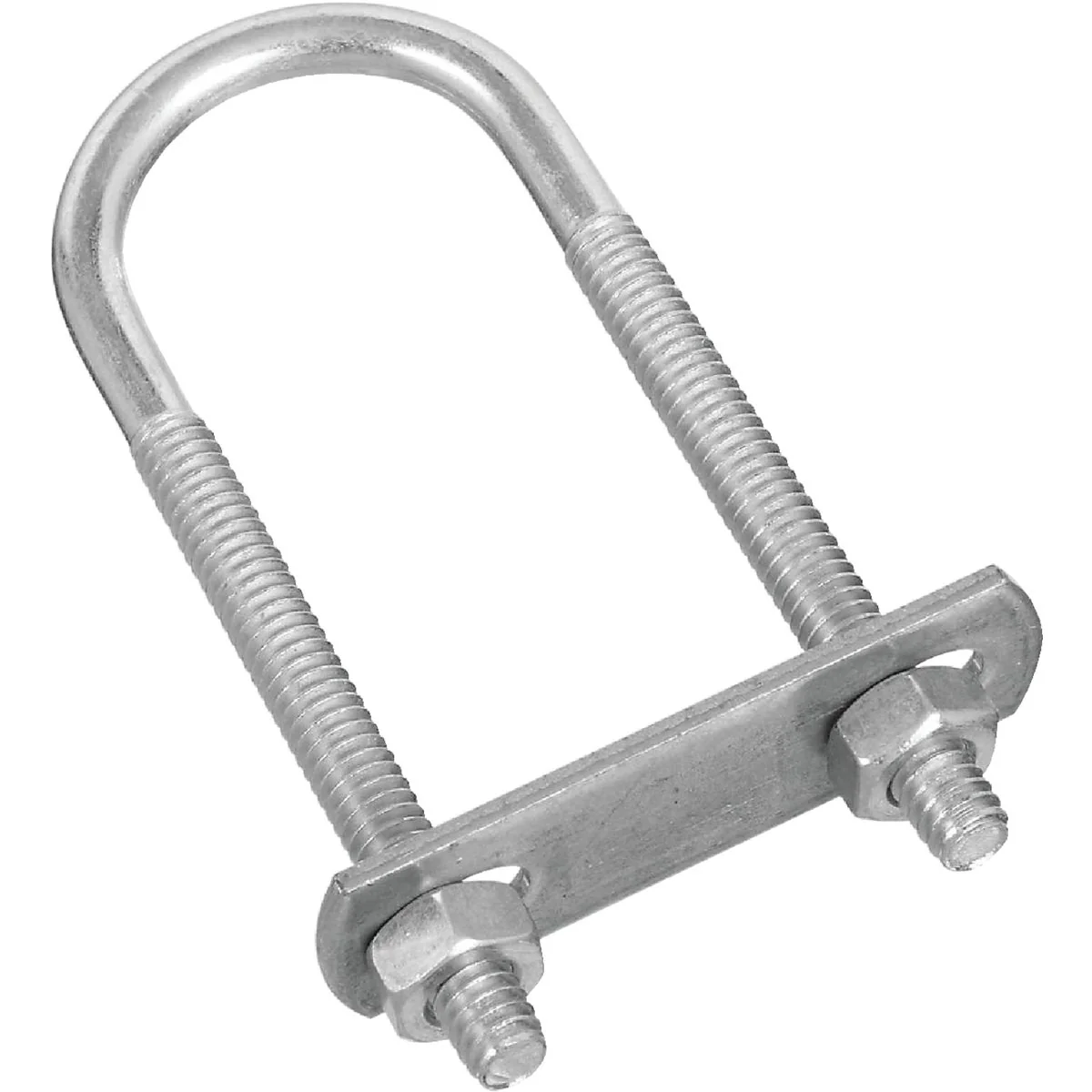 Sustainable National 1 4 In. x 1-1 8 In. x 3-1 2 In. Zinc Round U Bolt Functional