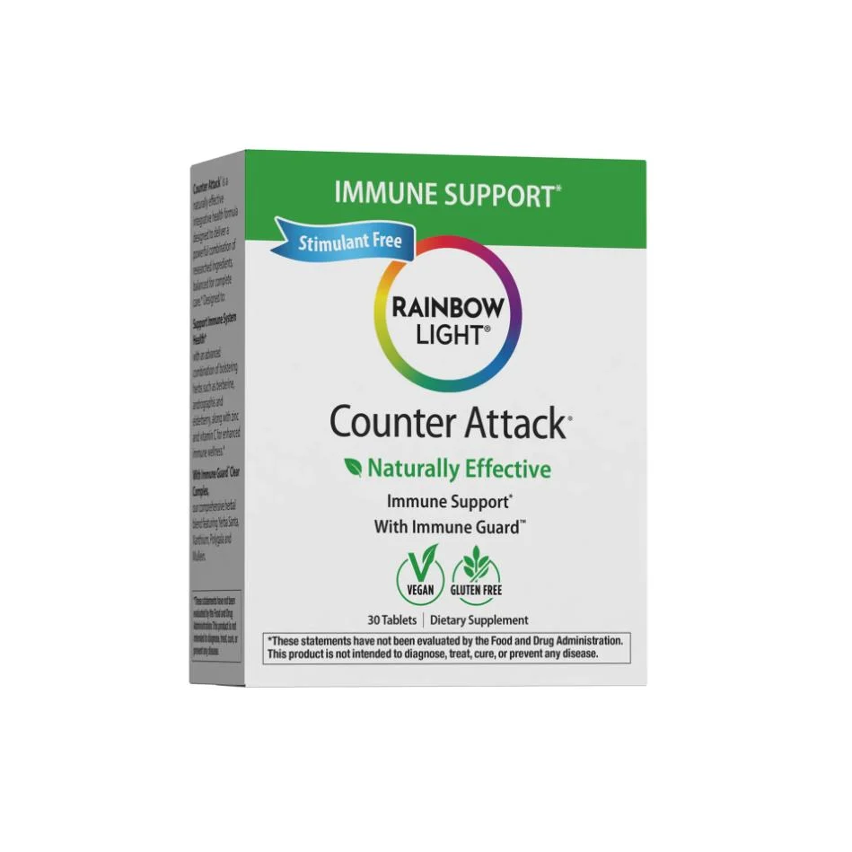 Fast Rainbow Light Counter Attack – Immune Support Tablets Verified