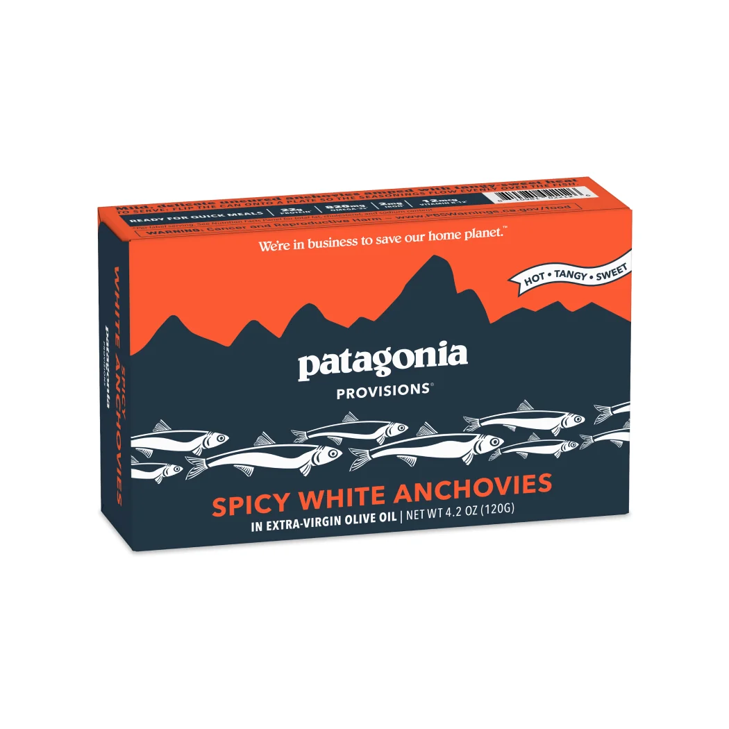 Sustainable Patagonia Provisions White Anchovies Spicy Soft