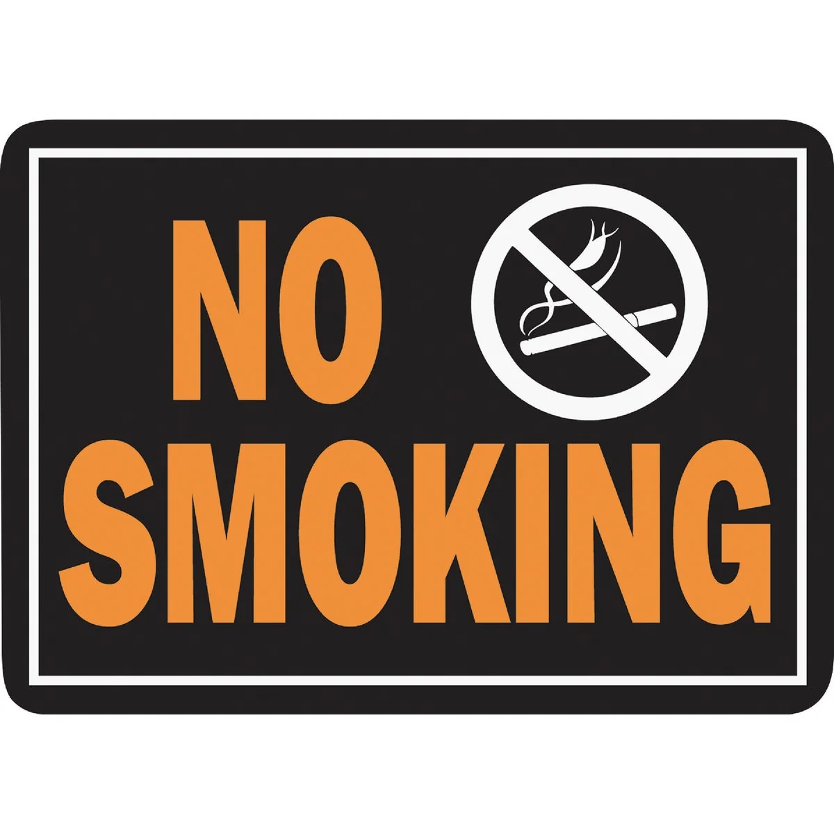 Breathable Hy-Ko Aluminum Sign No Smoking Casual