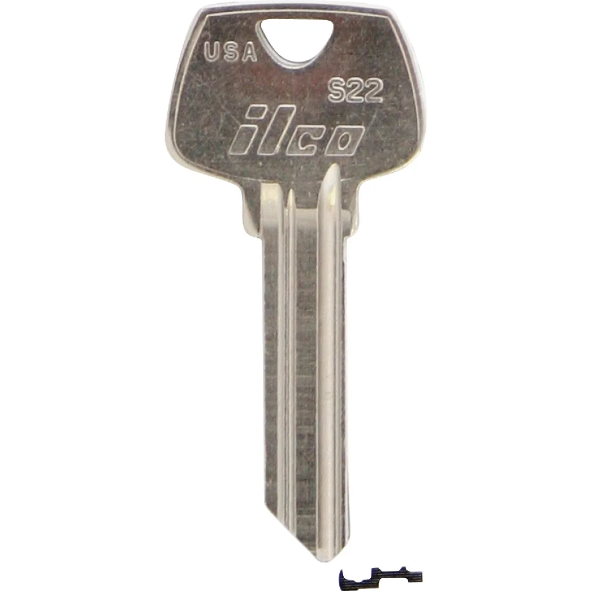 World-Class ILCO Sargent Nickel Plated House Key S22 10-Pack Fashionable