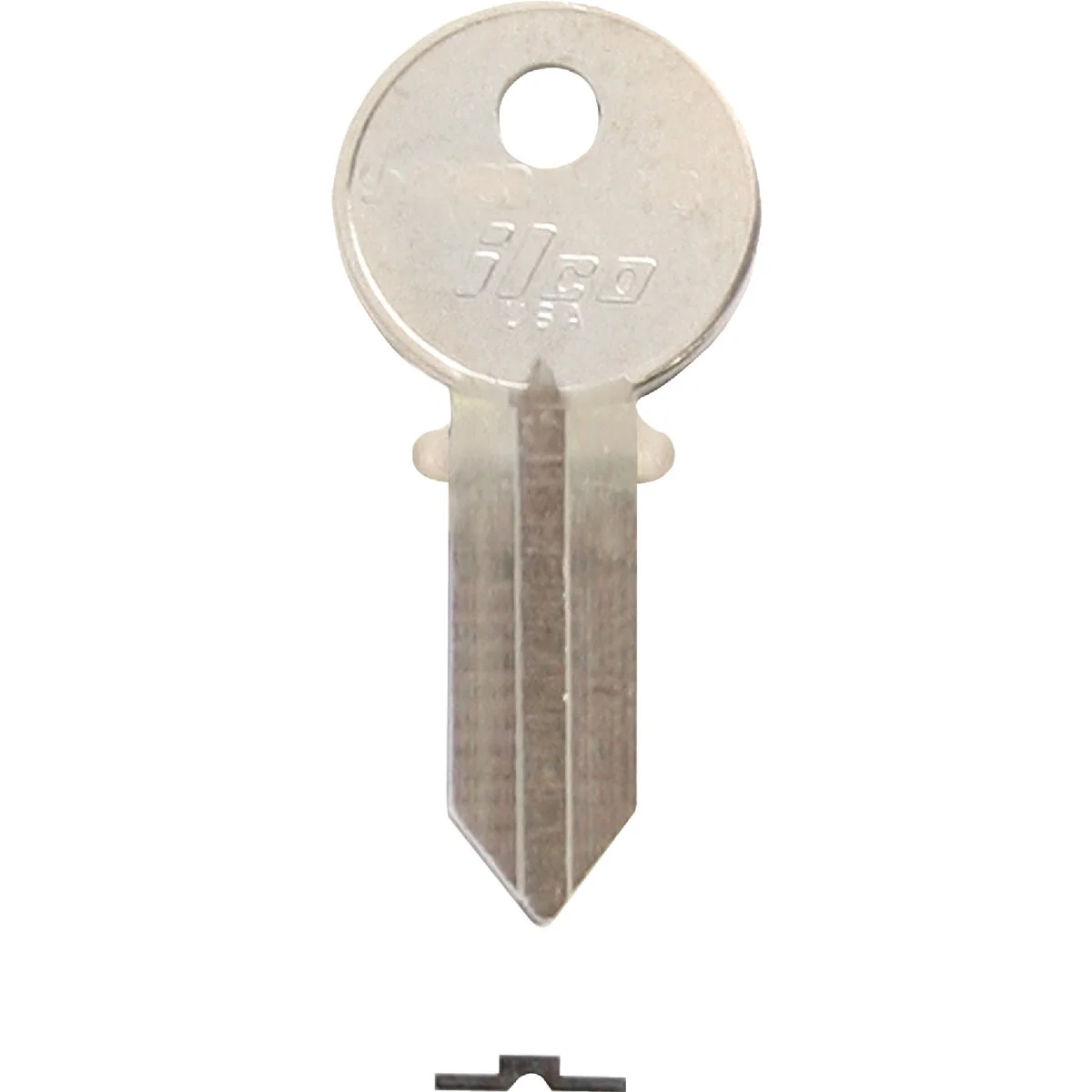 Secure ILCO American Nickel Plated House Key AM1 10-Pack Contemporary