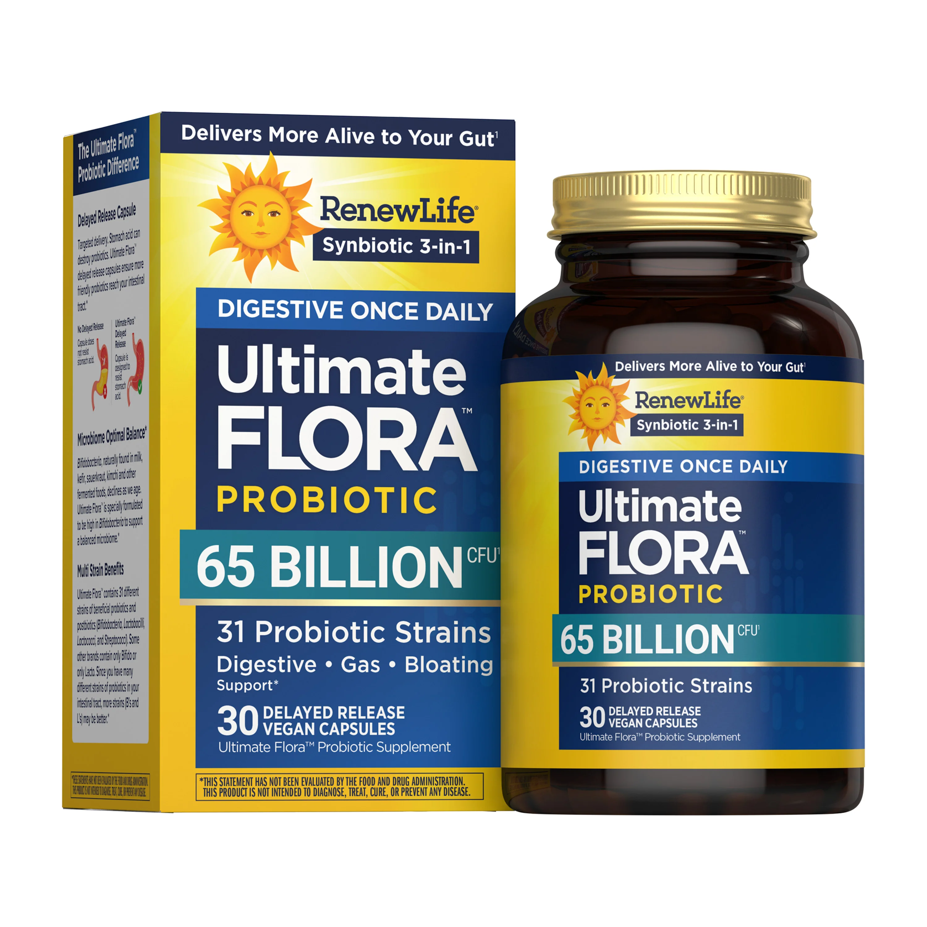 Practical Renew Life Digestive 65 B Probiotic Fine