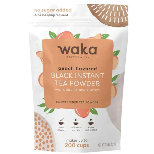 Versatile Waka Instant Black Tea Mix 4.5 Ounce Long-Lasting