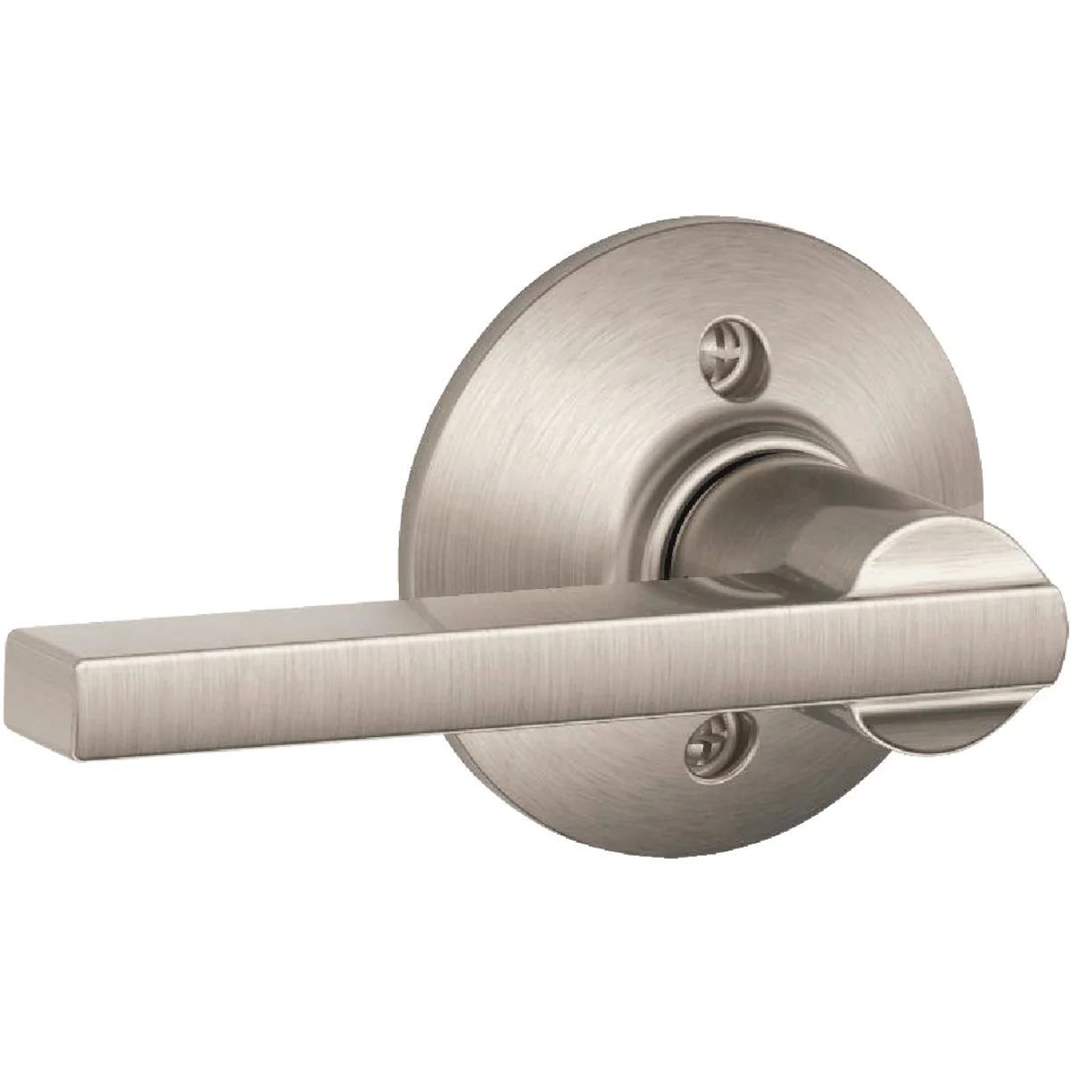 Specialty Schlage Latitude Lever Satin Nickel Non-Turning Lock High-Performance
