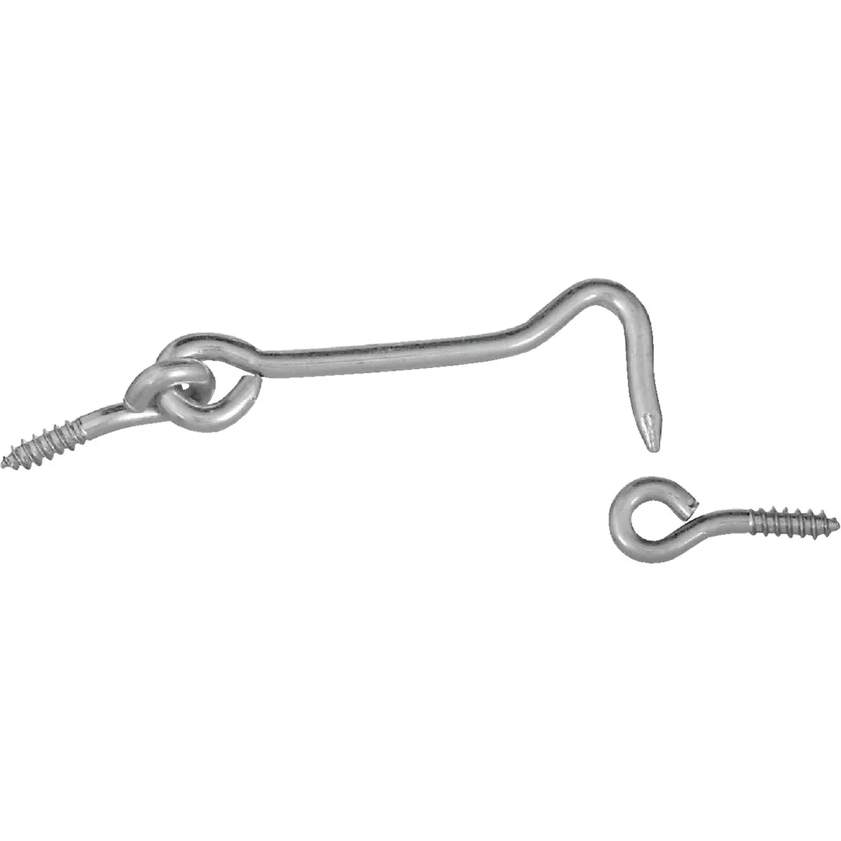 High-End National 3 In. Steel Hook Eye Bolt 2 Ct. Organic