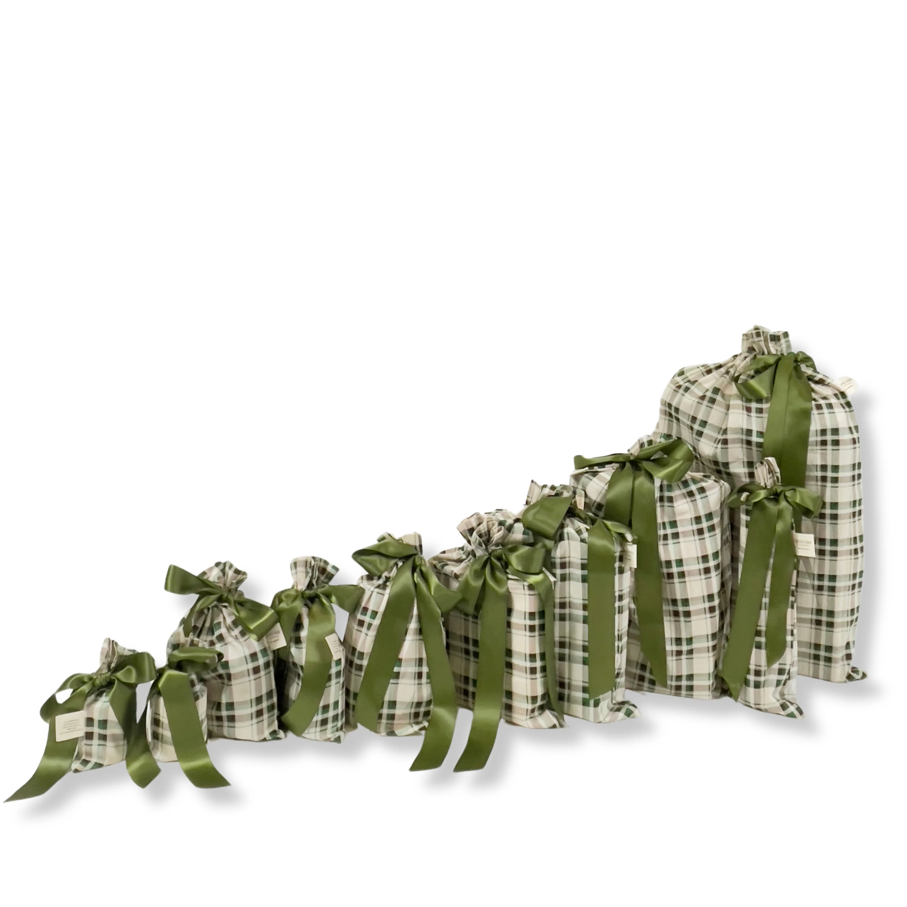 Environmentally Friendly Waste Celebrations Set of 10 Reusable Gift bags Artisan