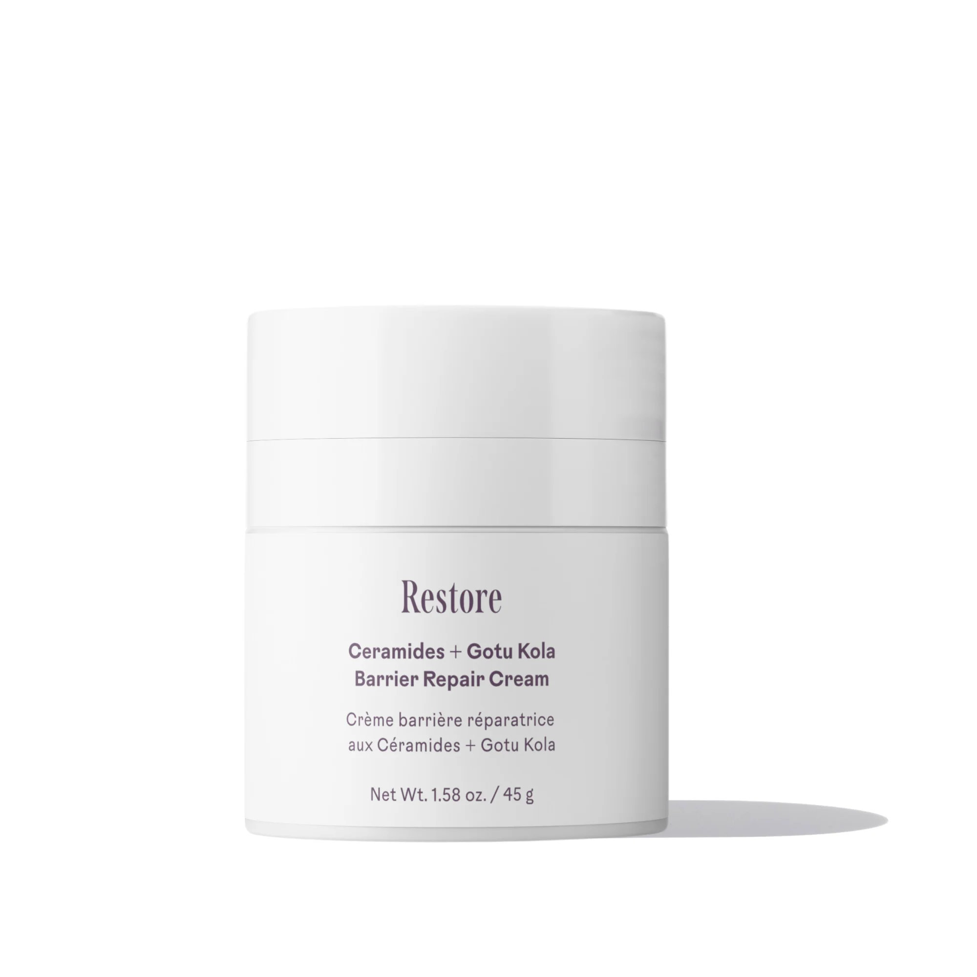 Clean Three Ships Restore Ceramides Gotu Kola Barrier Repair Cream Unique