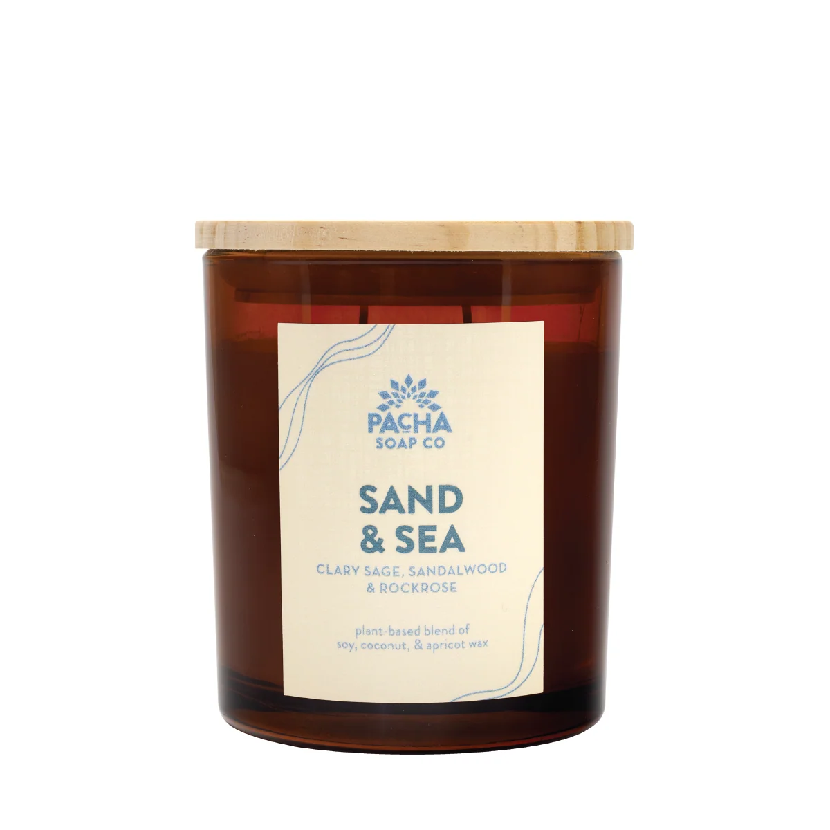 Original Design Pacha Soap Co. Signature Candle – Sand Sea Fast