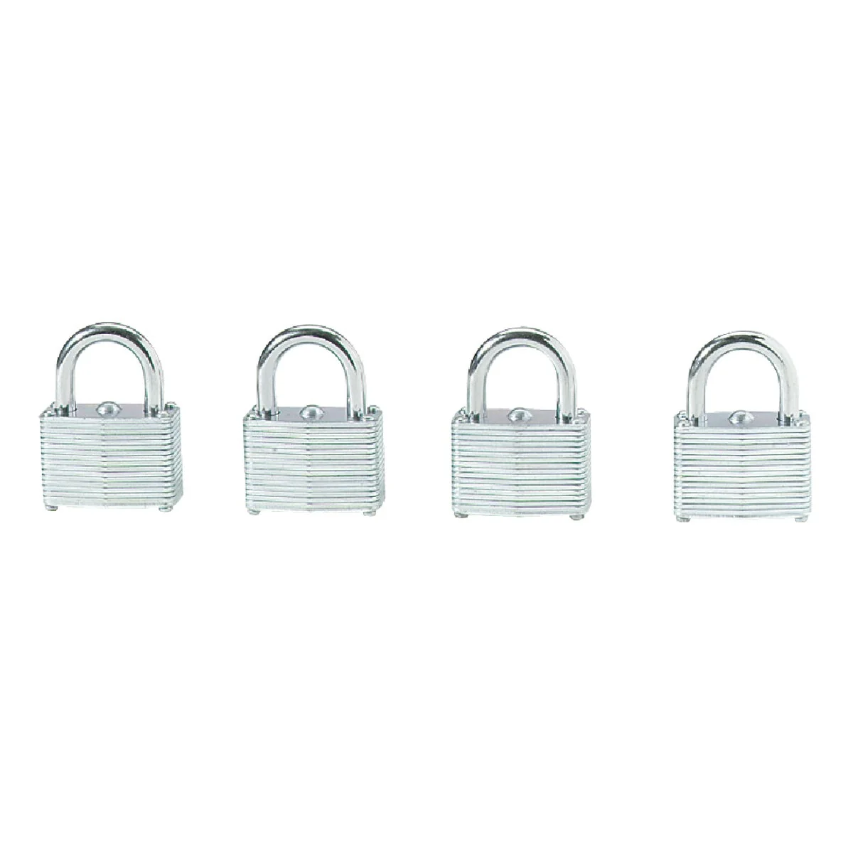 Environmentally Friendly Do it 1-1 2 In. Warded Steel Keyed Padlocks 4-Pack Traditional