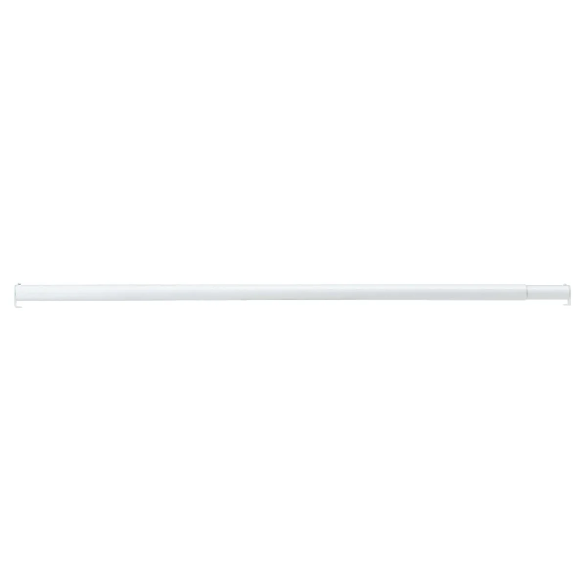 Outstanding John Sterling Closet-Pro 48 In. to 72 In. x 1-1 4 In. Extra Heavy-Duty Adjustable Closet Rod White Powerful
